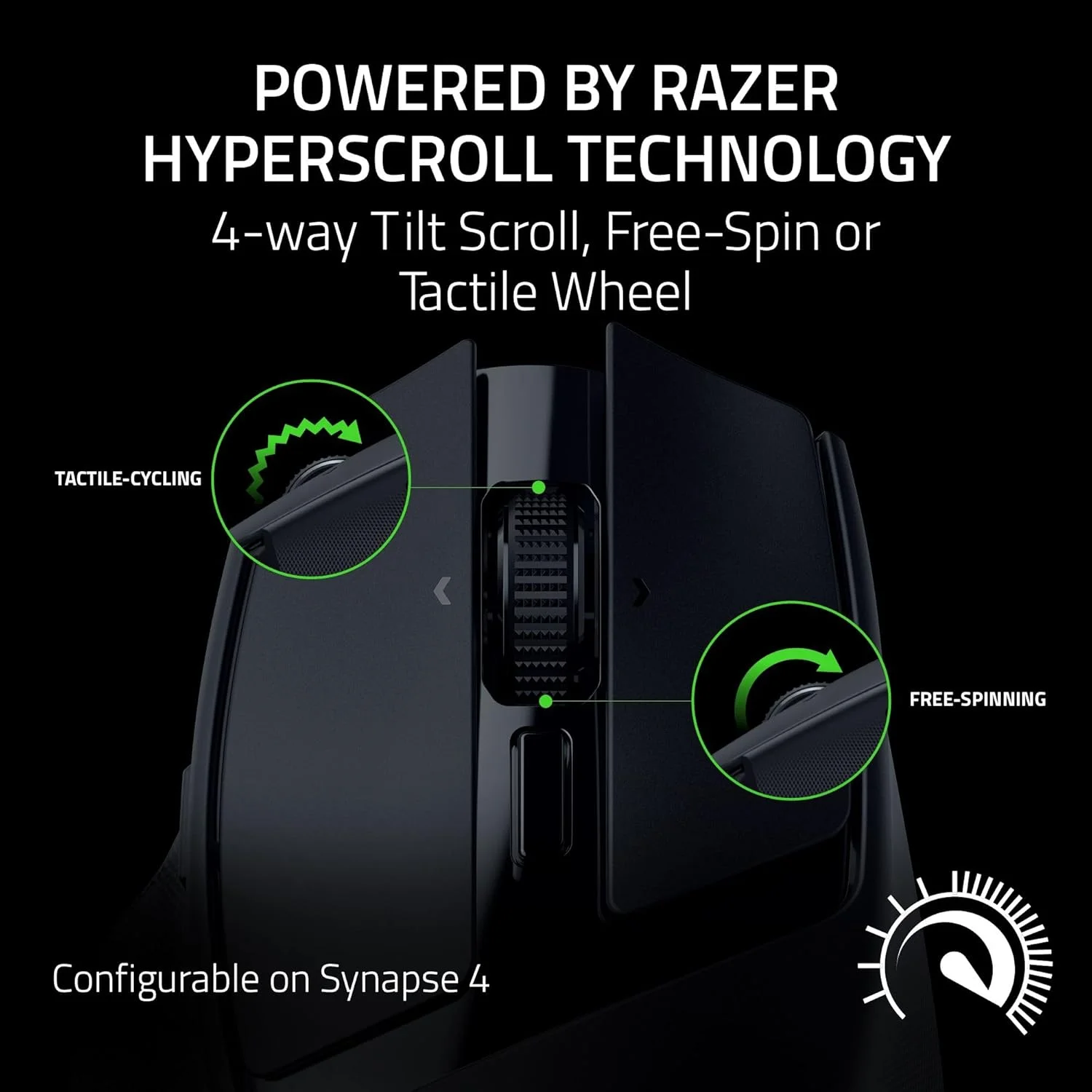 موس گیمینگ بی سیم ارگونومیک قابل حمل Razer Basilisk Mobile: 10 کنترل قابل برنامه ریزی HyperScroll - سوییچ های اپتیکال نسل 3 - عمر باتری طولانی - AI Prompt - 2.4 گیگاهرتز، بلوتوث، USB C موس گیمینگ بی سیم ارگونومیک قابل حمل Razer Basilisk Mobile: 10 کنترل قابل برنامه ریزی HyperScroll - سوییچ های اپتیکال نسل 3 - عمر باتری طولانی - AI Prompt - 2.4 گیگاهرتز، بلوتوث، USB C