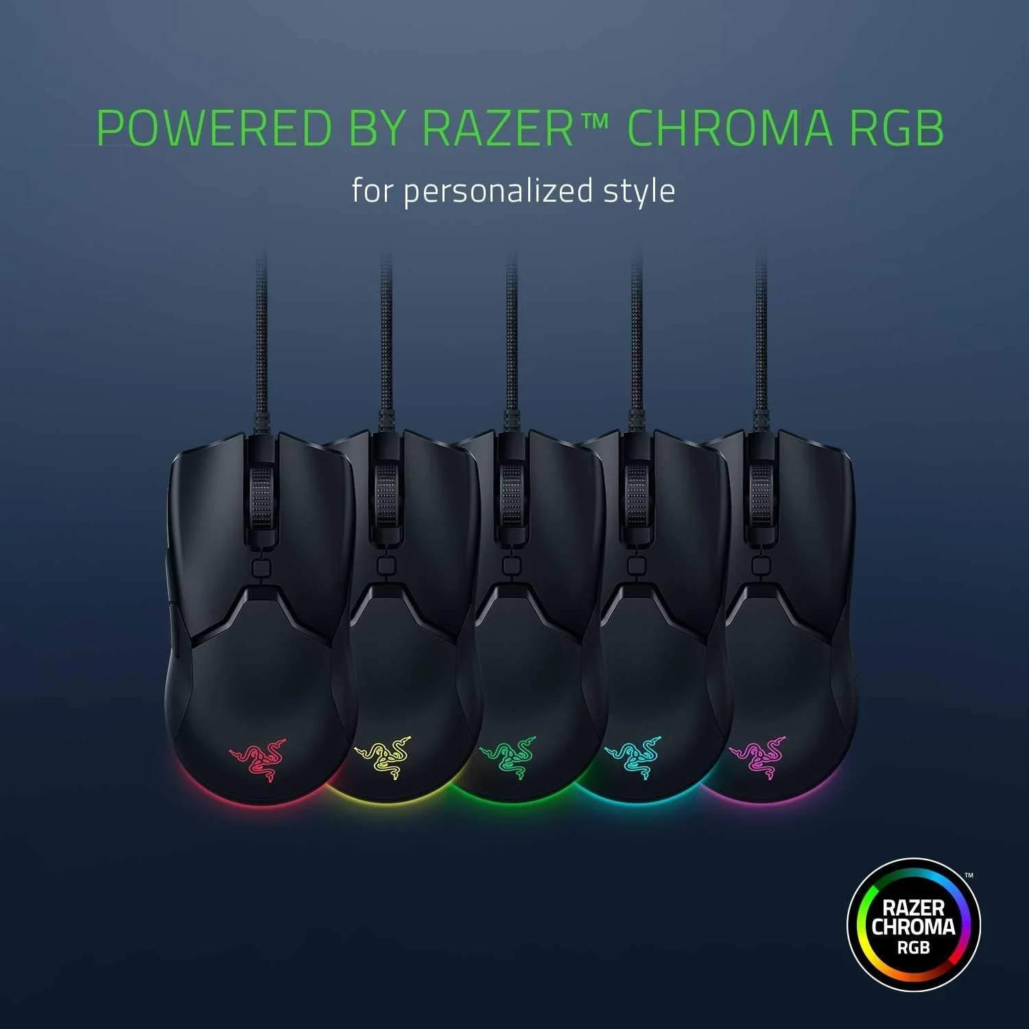 موس گیمینگ فوق سبک Razer Viper Mini با Razer™ Chroma RGB (بازسازی شده) موس گیمینگ فوق سبک Razer Viper Mini با Razer™ Chroma RGB (بازسازی شده)