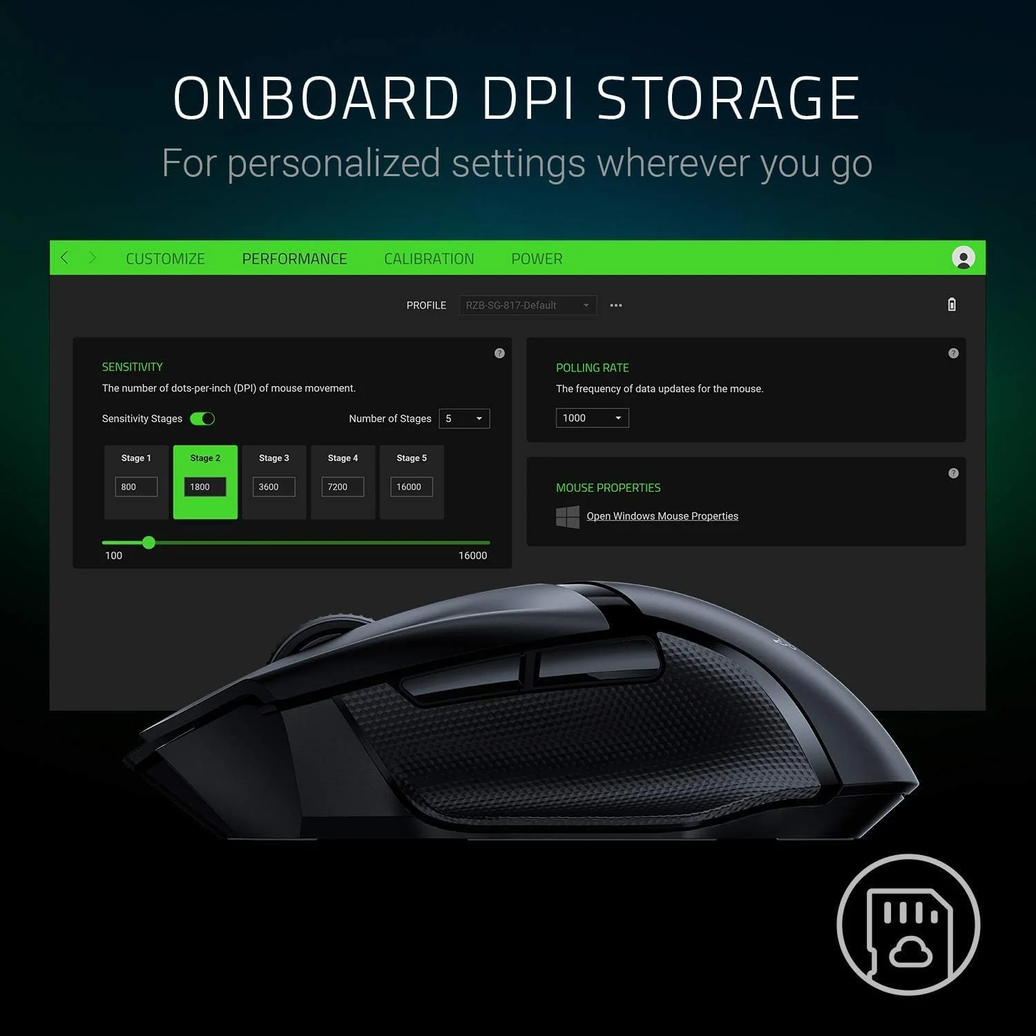 موس گیمینگ بیسیم Razer Basilisk X HyperSpeed: سازگار با بلوتوث و بیسیم، سنسور اپتیکال 16K DPI، 6 دکمه قابل برنامهریزی، باتری 450 ساعته، مشکی کلاسیک موس گیمینگ بیسیم Razer Basilisk X HyperSpeed: سازگار با بلوتوث و بیسیم، سنسور اپتیکال 16K DPI، 6 دکمه قابل برنامهریزی، باتری 450 ساعته، مشکی کلاسیک