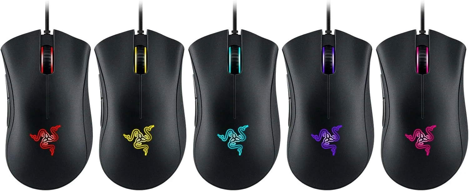 موس گیمینگ ریزر DeathAdder Chroma مشکی موس گیمینگ ریزر DeathAdder Chroma مشکی