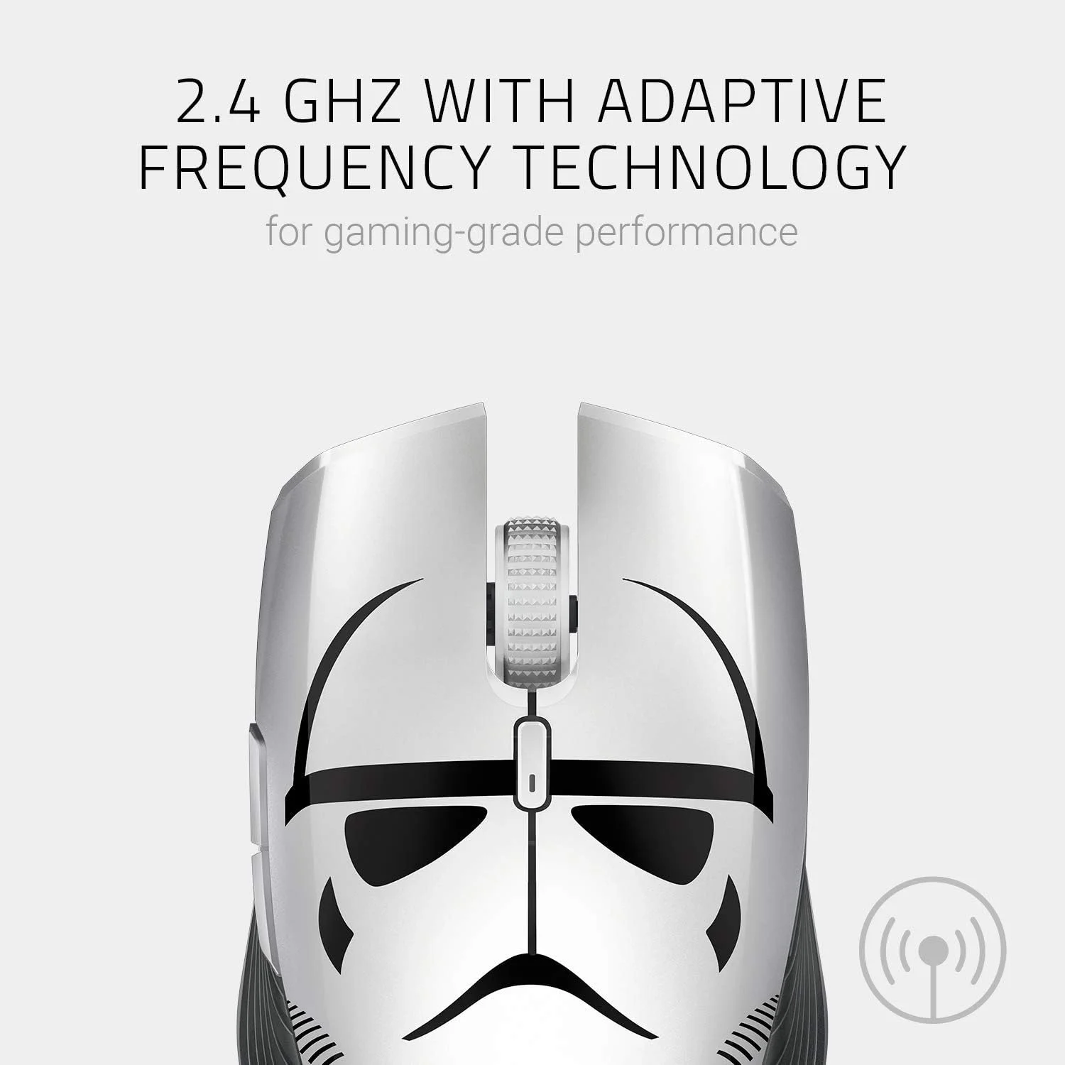 ماوس گیمینگ بی سیم ارگونومیک دو دست Razer Atheris Stormtrooper Edition مدل RZ01-02170400-R3M1 ماوس گیمینگ بی سیم ارگونومیک دو دست Razer Atheris Stormtrooper Edition مدل RZ01-02170400-R3M1