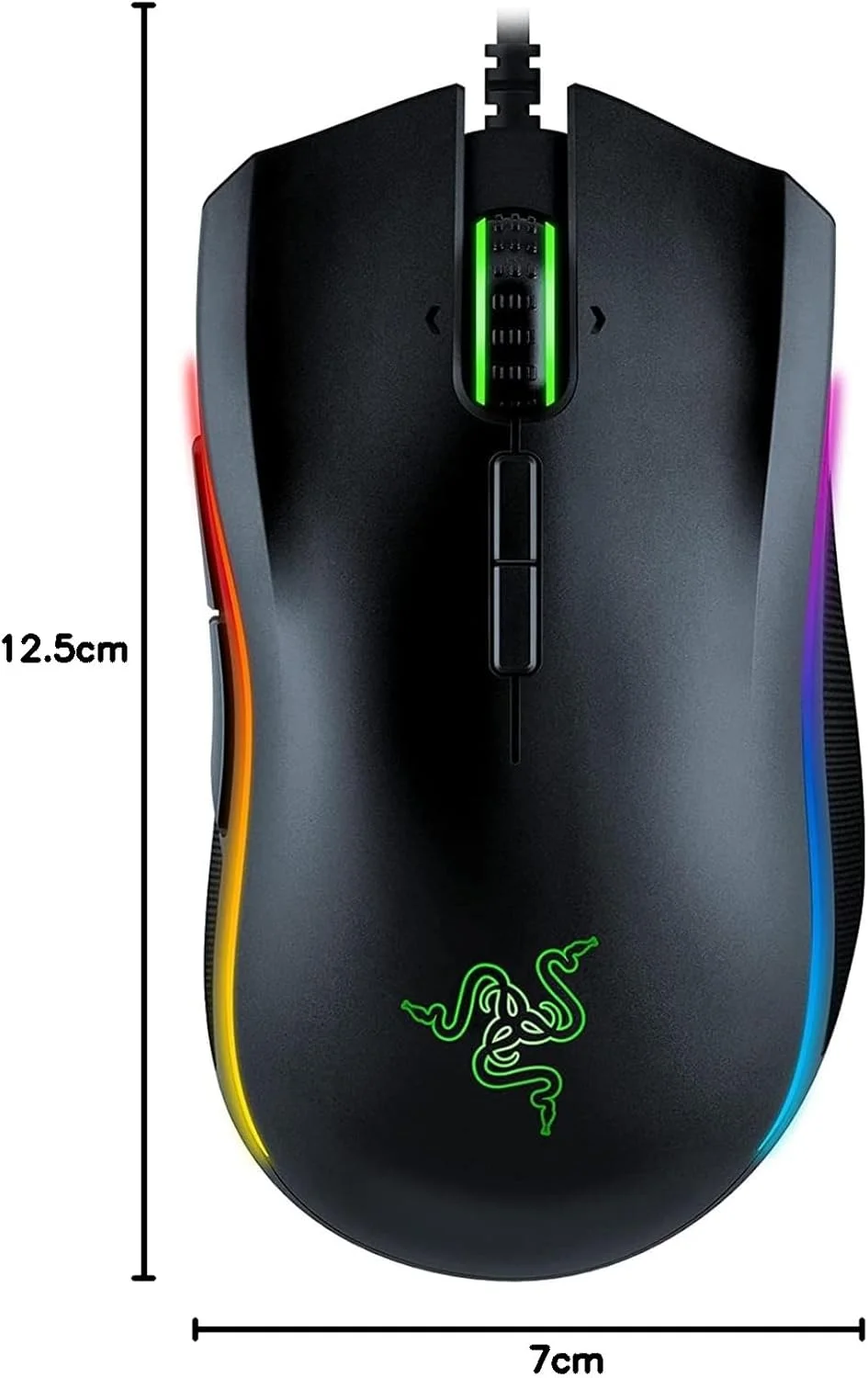 موس گیمینگ سیم دار Razer Mamba Elite Chroma مدل RZ01 02560100 R3M1، مشکی، Mamba Elite، RZ01 02560100 R3M1 موس گیمینگ سیم دار Razer Mamba Elite Chroma مدل RZ01 02560100 R3M1، مشکی، Mamba Elite، RZ01 02560100 R3M1