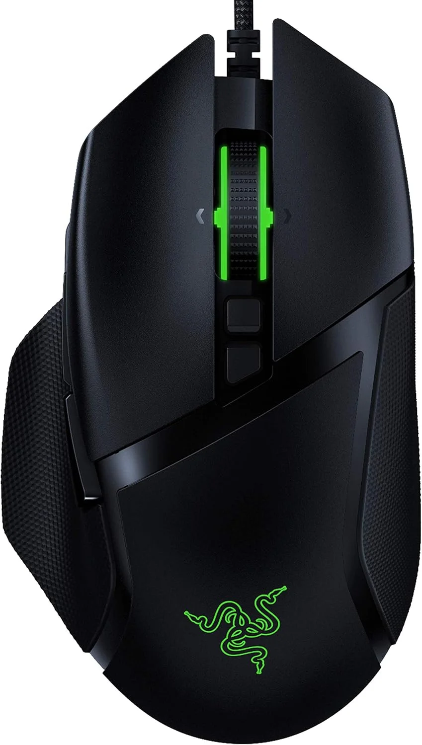 موس گیمینگ باسیم Razer Basilisk v2: سنسور اپتیکال 20K DPI، سریع‌ترین سوئیچ موس، نورپردازی Chroma RGB، 11 دکمه قابل برنامه‌ریزی، مشکی کلاسیک