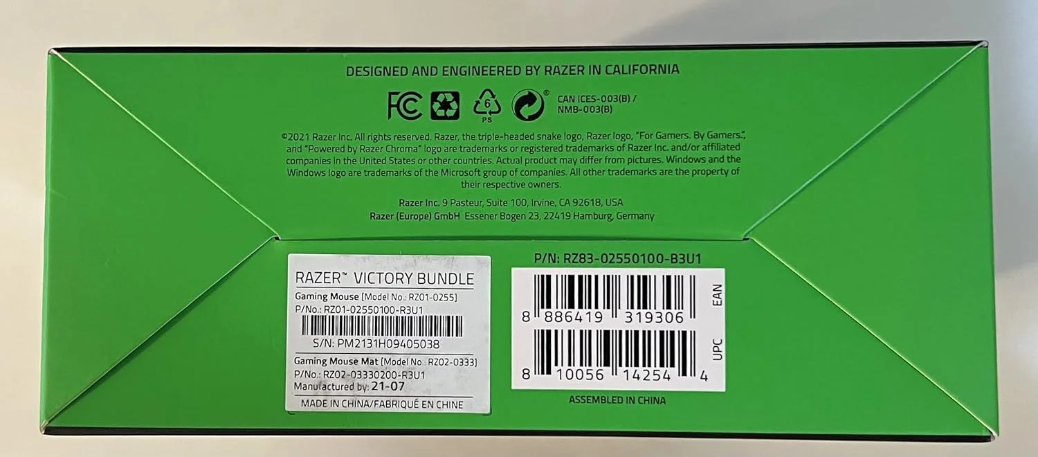 باندل پیروزی Razer شامل ماوس Razer Viper به همراه ماوس پد Razer GigantusV2