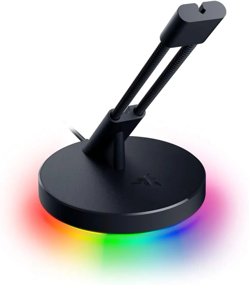 نگهدارنده کابل ماوس Razer Mouse Bungee V3 Chroma با نورپردازی زیرین Chroma RGB - مشکی - RC21-01520100-R3M1
