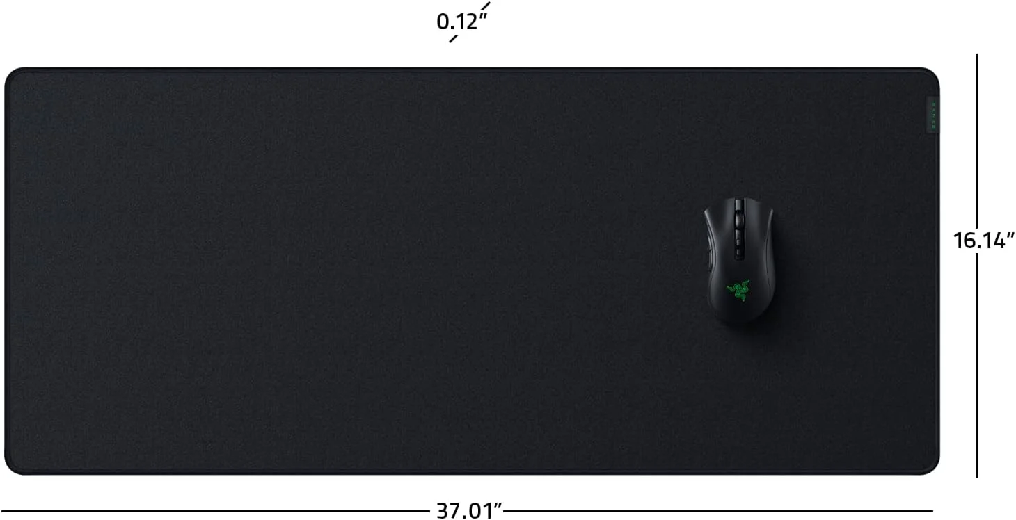 ماوس پد هیبریدی Razer Strider با پایه نرم و لغزش روان: سطح لغزنده و محکم - پایه ضد لغزش - قابل رول شدن و حمل آسان - لبه های دوخته شده ضد فرسایش - مقاوم در برابر آب - XXLarge ماوس پد هیبریدی Razer Strider با پایه نرم و لغزش روان: سطح لغزنده و محکم - پایه ضد لغزش - قابل رول شدن و حمل آسان - لبه های دوخته شده ضد فرسایش - مقاوم در برابر آب - XXLarge