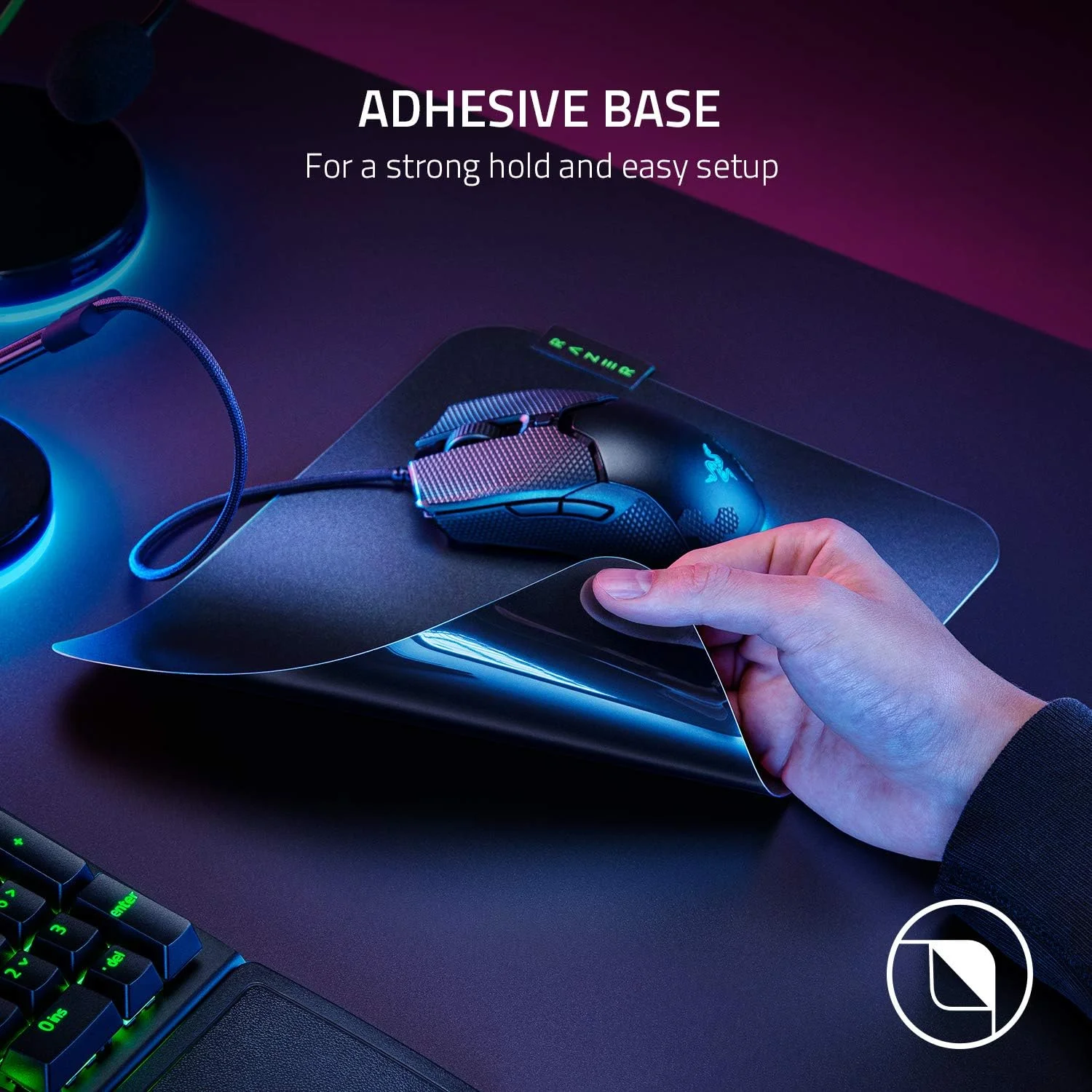ماوس پد گیمینگ سخت Razer Sphex V3: فرم فاکتور فوق العاده نازک - ساختار پلی کربنات سخت - پایه چسبنده - بزرگ ماوس پد گیمینگ سخت Razer Sphex V3: فرم فاکتور فوق العاده نازک - ساختار پلی کربنات سخت - پایه چسبنده - بزرگ