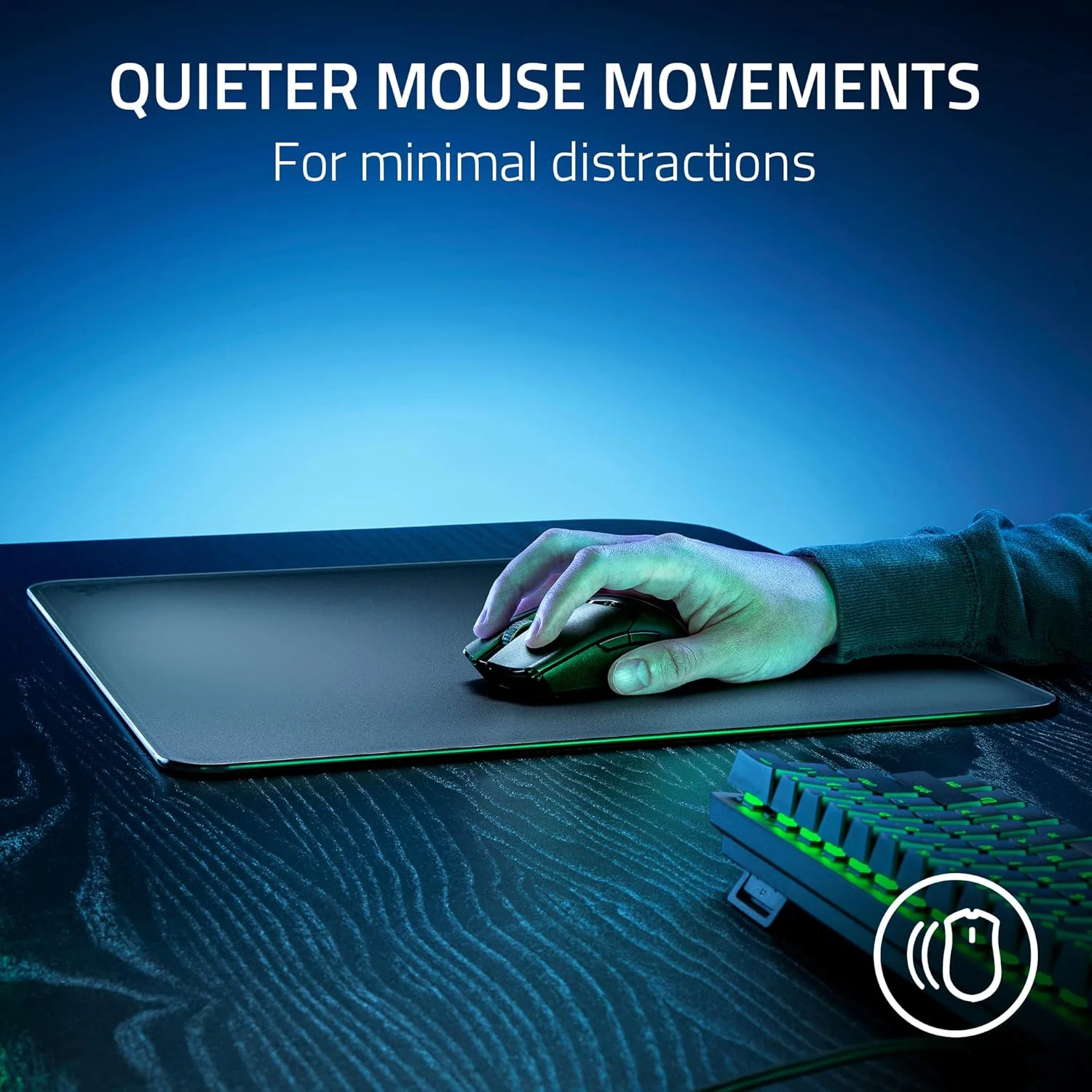 پد ماوس گیمینگ شیشه ای حرارت دیده Razer Atlas: سطح فوق العاده صاف با حکاکی ریز - مقاوم در برابر کثیفی و خراش - پایه ضد لغزش - حرکات ماوس بی صدا - مشکی پد ماوس گیمینگ شیشه ای حرارت دیده Razer Atlas: سطح فوق العاده صاف با حکاکی ریز - مقاوم در برابر کثیفی و خراش - پایه ضد لغزش - حرکات ماوس بی صدا - مشکی
