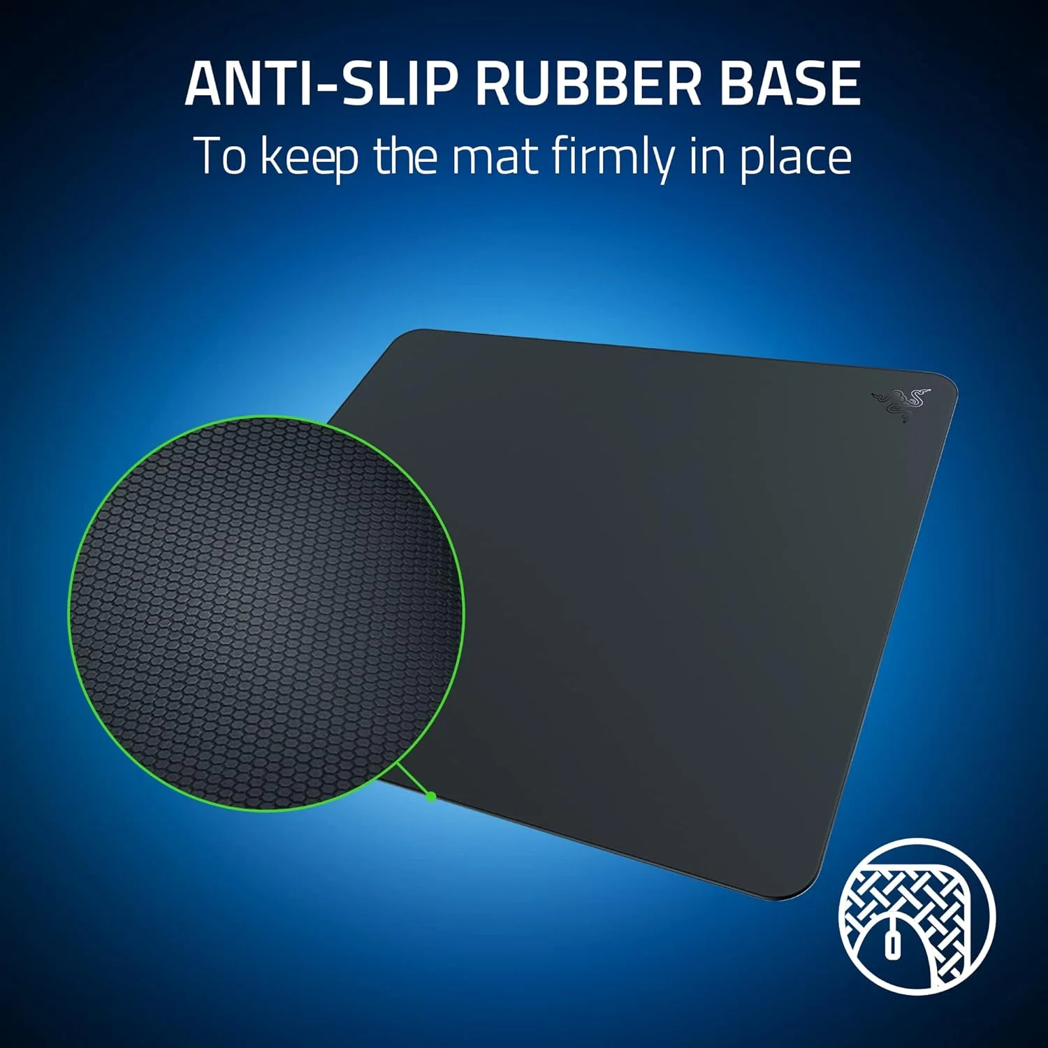 پد ماوس گیمینگ شیشه ای حرارت دیده Razer Atlas: سطح فوق العاده صاف با حکاکی ریز - مقاوم در برابر کثیفی و خراش - پایه ضد لغزش - حرکات ماوس بی صدا - مشکی پد ماوس گیمینگ شیشه ای حرارت دیده Razer Atlas: سطح فوق العاده صاف با حکاکی ریز - مقاوم در برابر کثیفی و خراش - پایه ضد لغزش - حرکات ماوس بی صدا - مشکی