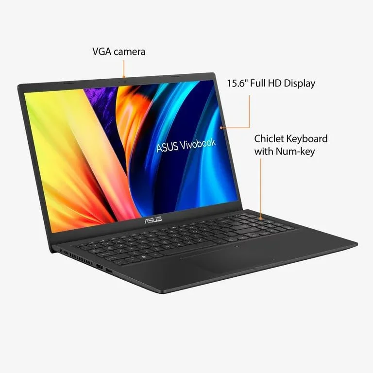 لپ تاپ تجاری پرچمدار 15.6 اینچی FHD ایسوس VivoBook، پردازنده Intel Core i5-1135G7 (تا 4.2 گیگاهرتز، بهتر از i7-1065G7)، رم 20 گیگابایت، SSD PCIe 1 ترابایت، گرافیک Intel Iris Xe، وای فای، وب کم، HDMI، ویندوز 11 به همراه لوازم جانبی GM، رنگ مشکی لپ تاپ تجاری پرچمدار 15.6 اینچی FHD ایسوس VivoBook، پردازنده Intel Core i5-1135G7 (تا 4.2 گیگاهرتز، بهتر از i7-1065G7)، رم 20 گیگابایت، SSD PCIe 1 ترابایت، گرافیک Intel Iris Xe، وای فای، وب کم، HDMI، ویندوز 11 به همراه لوازم جانبی GM، رنگ مشکی
