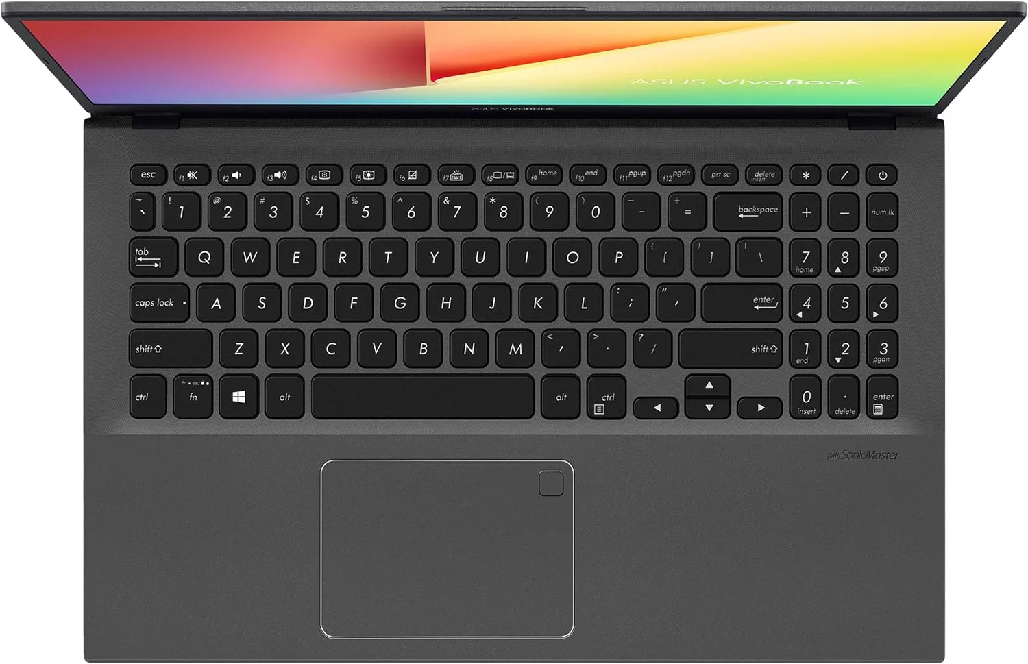 لپ تاپ ایسوس VivoBook 15 مدل F512JA-AS34، باریک و سبک، صفحه نمایش 15.6 اینچی FHD، پردازنده Intel i3-1005G1، رم 8 گیگابایتی، SSD 128 گیگابایتی، کیبورد با نور پس زمینه، حسگر اثر انگشت، ویندوز 10 هوم در حالت S، خاکستری تخته سنگی لپ تاپ ایسوس VivoBook 15 مدل F512JA-AS34، باریک و سبک، صفحه نمایش 15.6 اینچی FHD، پردازنده Intel i3-1005G1، رم 8 گیگابایتی، SSD 128 گیگابایتی، کیبورد با نور پس زمینه، حسگر اثر انگشت، ویندوز 10 هوم در حالت S، خاکستری تخته سنگی