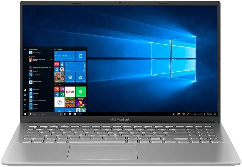 لپ تاپ 15.6 اینچی ASUS VivoBook S15 FHD، پردازنده Intel Core i5-10210U 1.6GHz، رم 8 گیگابایتی، SSD 512 گیگابایتی، NVIDIA_GeForce MX250 2GB GDDR5، HDMI، بلوتوث، حسگر اثر انگشت، صفحه کلید با نور پس زمینه، ویندوز 10 هوم