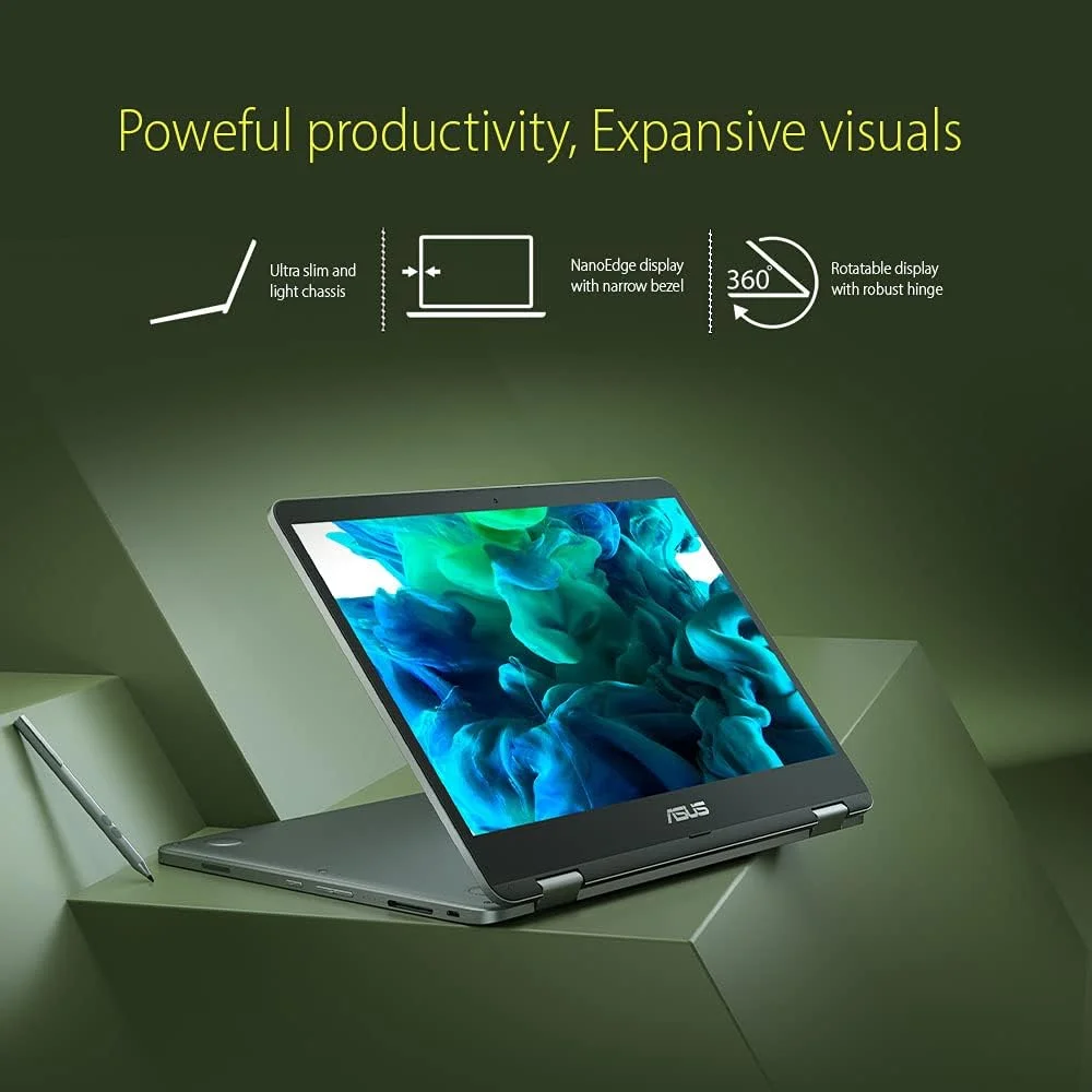 لپ تاپ 14 اینچی لمسی ASUS VivoBook Flip به همراه Microsoft Office 365 - TP401MA (پردازنده Intel Pentium Silver N5030، رم 4 گیگابایت، SSD 128 گیگابایت، Windows 10 Home) شامل 1 سال Microsoft Office 365 لپ تاپ 14 اینچی لمسی ASUS VivoBook Flip به همراه Microsoft Office 365 - TP401MA (پردازنده Intel Pentium Silver N5030، رم 4 گیگابایت، SSD 128 گیگابایت، Windows 10 Home) شامل 1 سال Microsoft Office 365