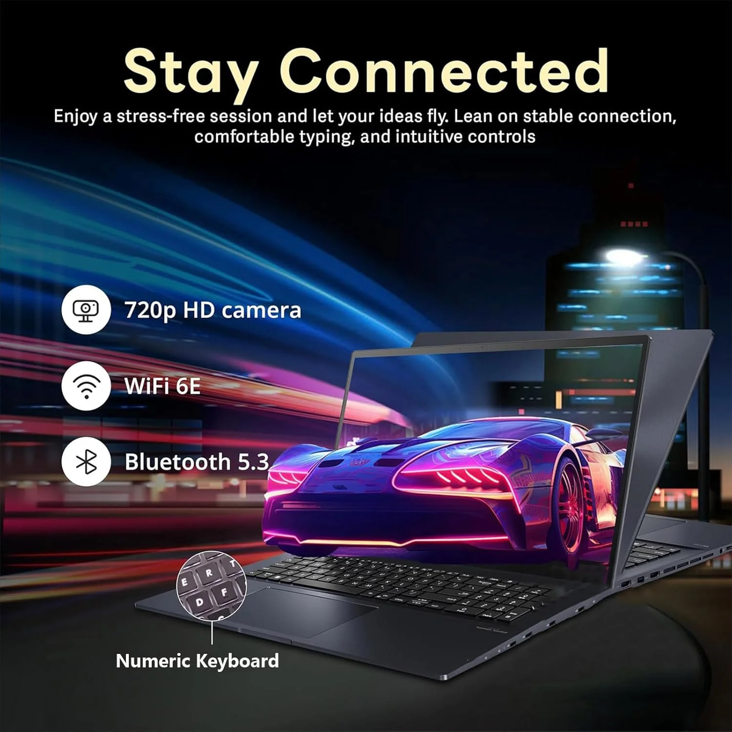 لپ تاپ 17 اینچی ASUS Vivobook ویندوز 11 - پردازنده Intel Core i3-1215U بهتر از i7-1195G7 - صفحه نمایش بزرگ 17.3 اینچی FHD - آفیس 365 یک ساله - 16 گیگابایت رم - 1 ترابایت SSD - کامپیوتر قابل حمل - عمر باتری طولانی - Wi-Fi 6E - 2024 لپ تاپ 17 اینچی ASUS Vivobook ویندوز 11 - پردازنده Intel Core i3-1215U بهتر از i7-1195G7 - صفحه نمایش بزرگ 17.3 اینچی FHD - آفیس 365 یک ساله - 16 گیگابایت رم - 1 ترابایت SSD - کامپیوتر قابل حمل - عمر باتری طولانی - Wi-Fi 6E - 2024