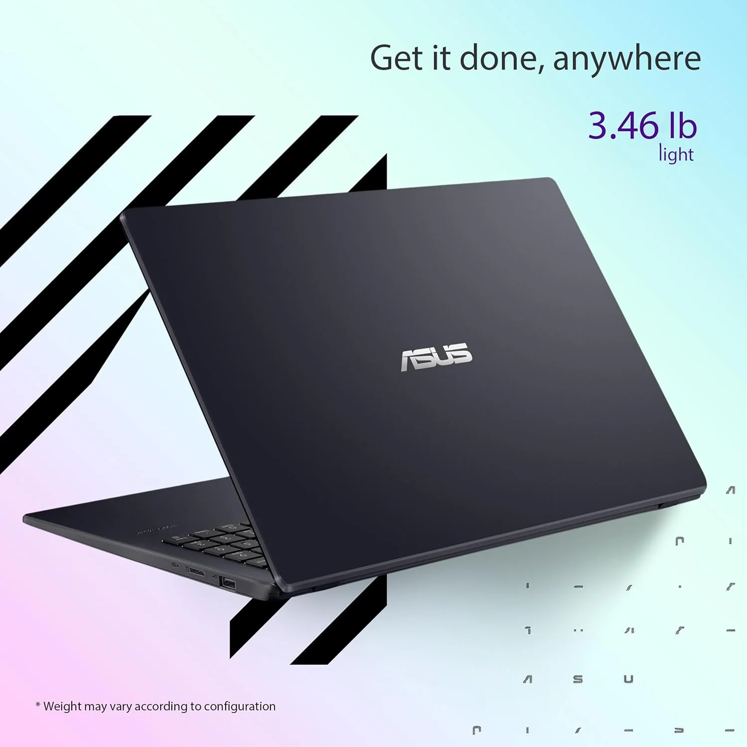 لپ تاپ 15.6 اینچی ASUS Vivobook Go، پردازنده Intel Celeron N4500، رم 4 گیگابایتی، حافظه SSD 128 گیگابایتی، ویندوز 11 در حالت S، مشکی ستاره ای، L510KA-ES04 لپ تاپ 15.6 اینچی ASUS Vivobook Go، پردازنده Intel Celeron N4500، رم 4 گیگابایتی، حافظه SSD 128 گیگابایتی، ویندوز 11 در حالت S، مشکی ستاره ای، L510KA-ES04