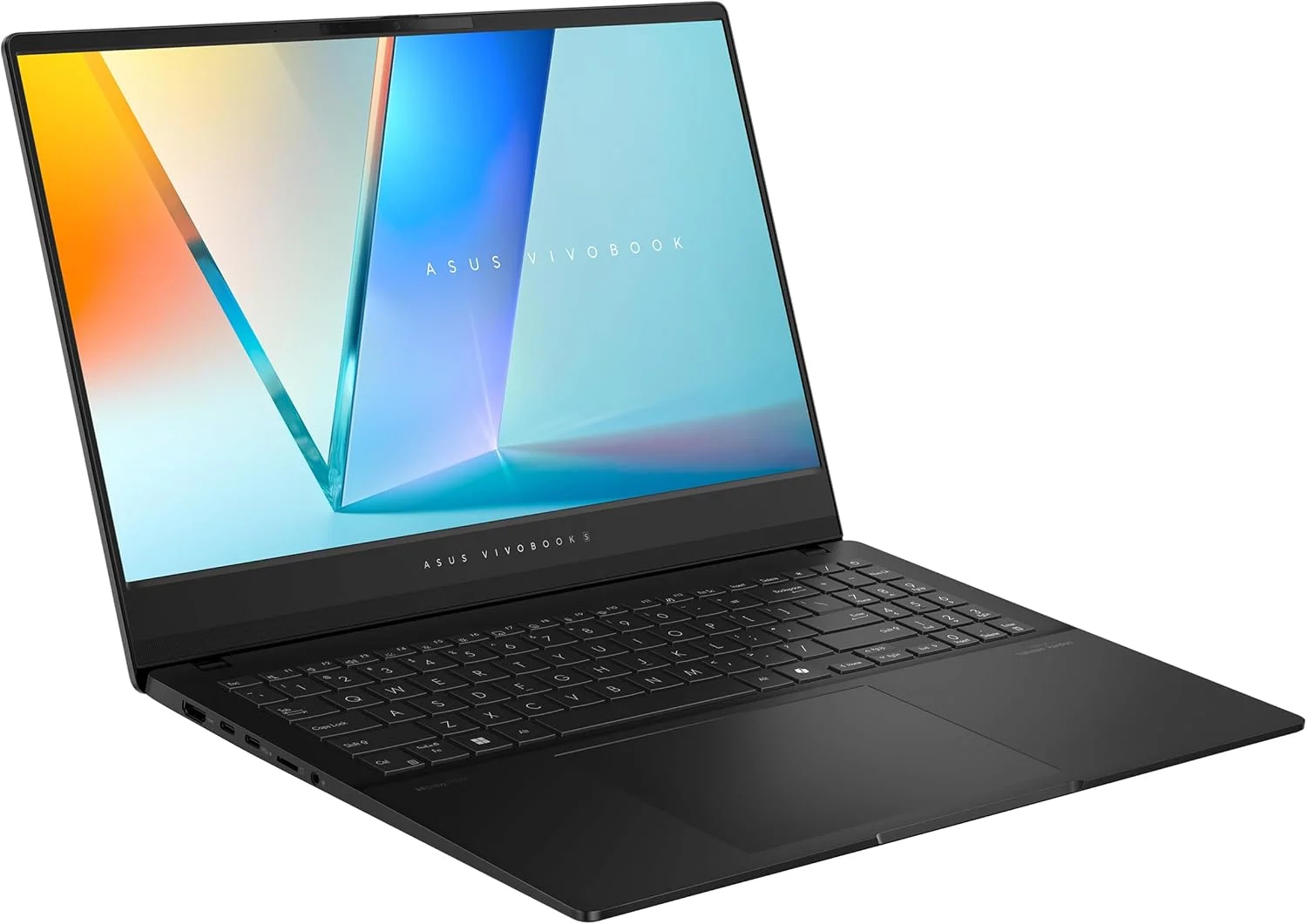 لپ تاپ 15.6 اینچی ASUS Vivobook S 15 با صفحه نمایش 3K OLED، Copilot+ PC، پردازنده AMD Ryzen™ AI 9 HX 370، رم 32 گیگابایتی، حافظه SSD 1 ترابایتی، ویندوز 11 هوم، مشکی خنثی، M5506WA-DS96