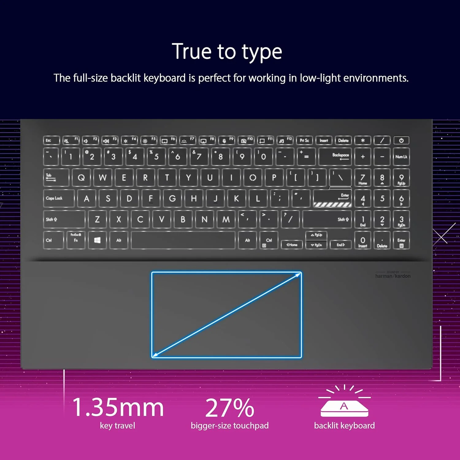 لپ تاپ باریک ASUS VivoBook Pro 15 OLED، صفحه نمایش 15.6 اینچی FHD OLED، پردازنده Intel Core i5-11300H، کارت گرافیک NVIDIA GeForce GTX 1650 Max Q، رم 8 گیگابایتی، SSD 512 گیگابایتی، ویندوز 11 هوم، آبی آرام، K3500PH-DB51 لپ تاپ باریک ASUS VivoBook Pro 15 OLED، صفحه نمایش 15.6 اینچی FHD OLED، پردازنده Intel Core i5-11300H، کارت گرافیک NVIDIA GeForce GTX 1650 Max Q، رم 8 گیگابایتی، SSD 512 گیگابایتی، ویندوز 11 هوم، آبی آرام، K3500PH-DB51