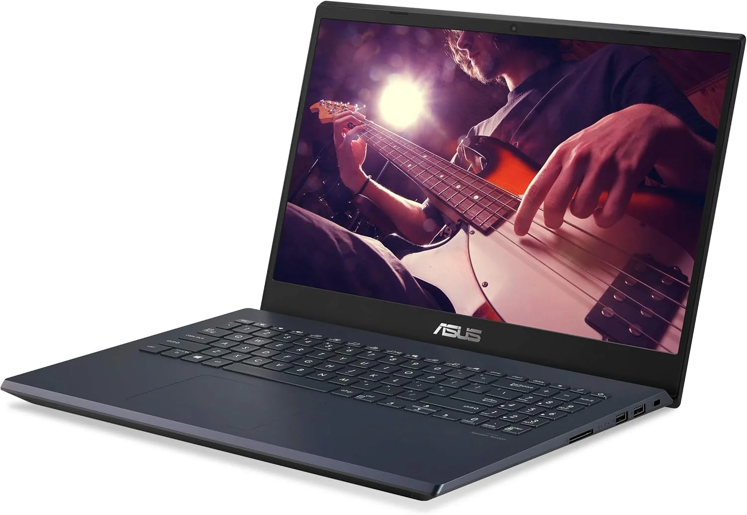 لپ تاپ ASUS VivoBook K571، صفحه نمایش 15.6 اینچی 120 هرتز FHD، پردازنده Intel Core i7-10750H، کارت گرافیک NVIDIA GeForce GTX 1650 Ti، رم 16 گیگابایتی DDR4، حافظه SSD PCIe 256 گیگابایتی + هارد دیسک 1 ترابایتی، ویندوز 10 هوم، مشکی ستاره ای، K571LI-PB71
