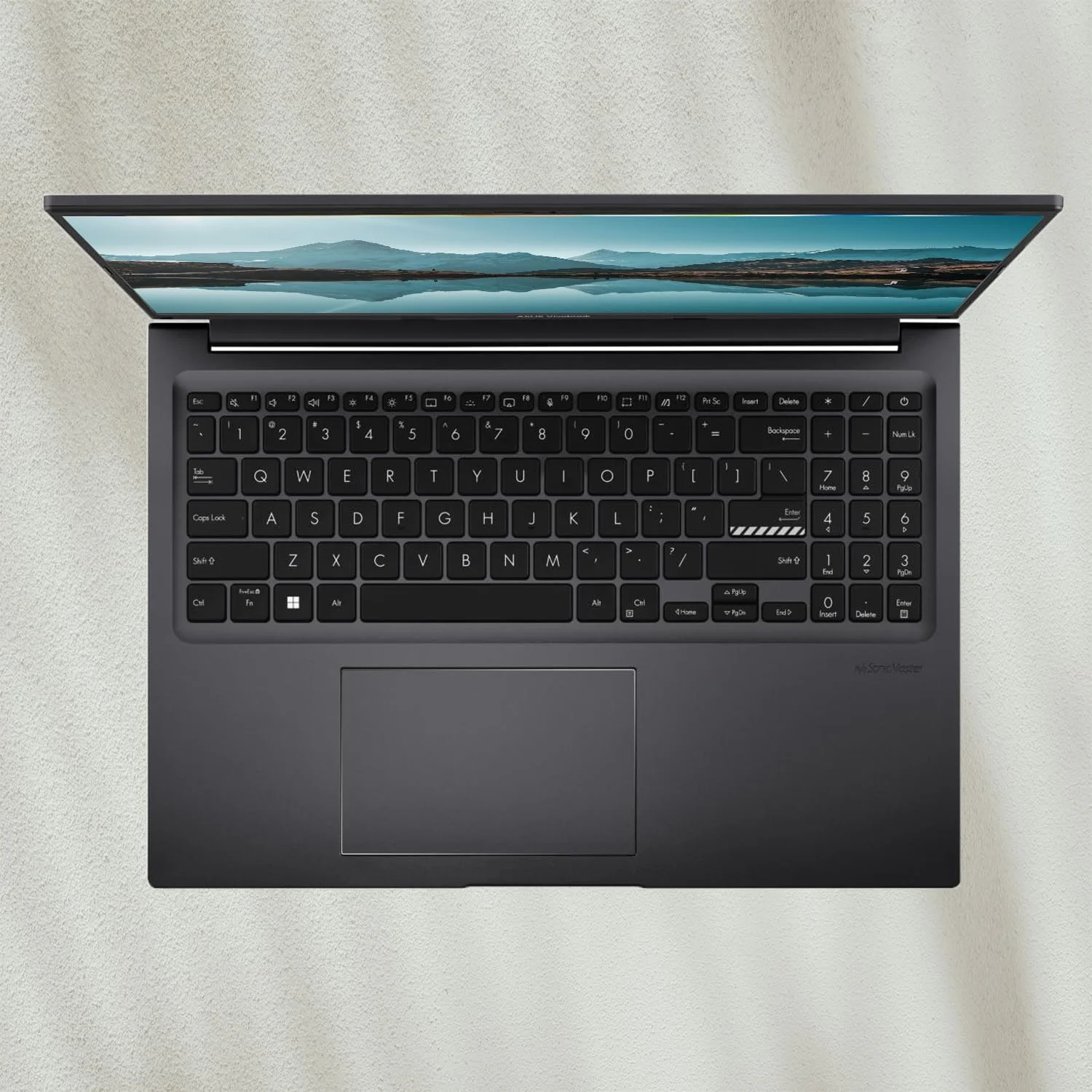لپ تاپ ASUS Vivobook، صفحه نمایش 16 اینچی FHD+ (1920 x 1200)، پردازنده Intel Core i7-1255U، رم 16 گیگابایتی، SSD 1 ترابایتی، وب کم، HDMI، Wi-Fi، ویندوز 11 هوم، مشکی لپ تاپ ASUS Vivobook، صفحه نمایش 16 اینچی FHD+ (1920 x 1200)، پردازنده Intel Core i7-1255U، رم 16 گیگابایتی، SSD 1 ترابایتی، وب کم، HDMI، Wi-Fi، ویندوز 11 هوم، مشکی
