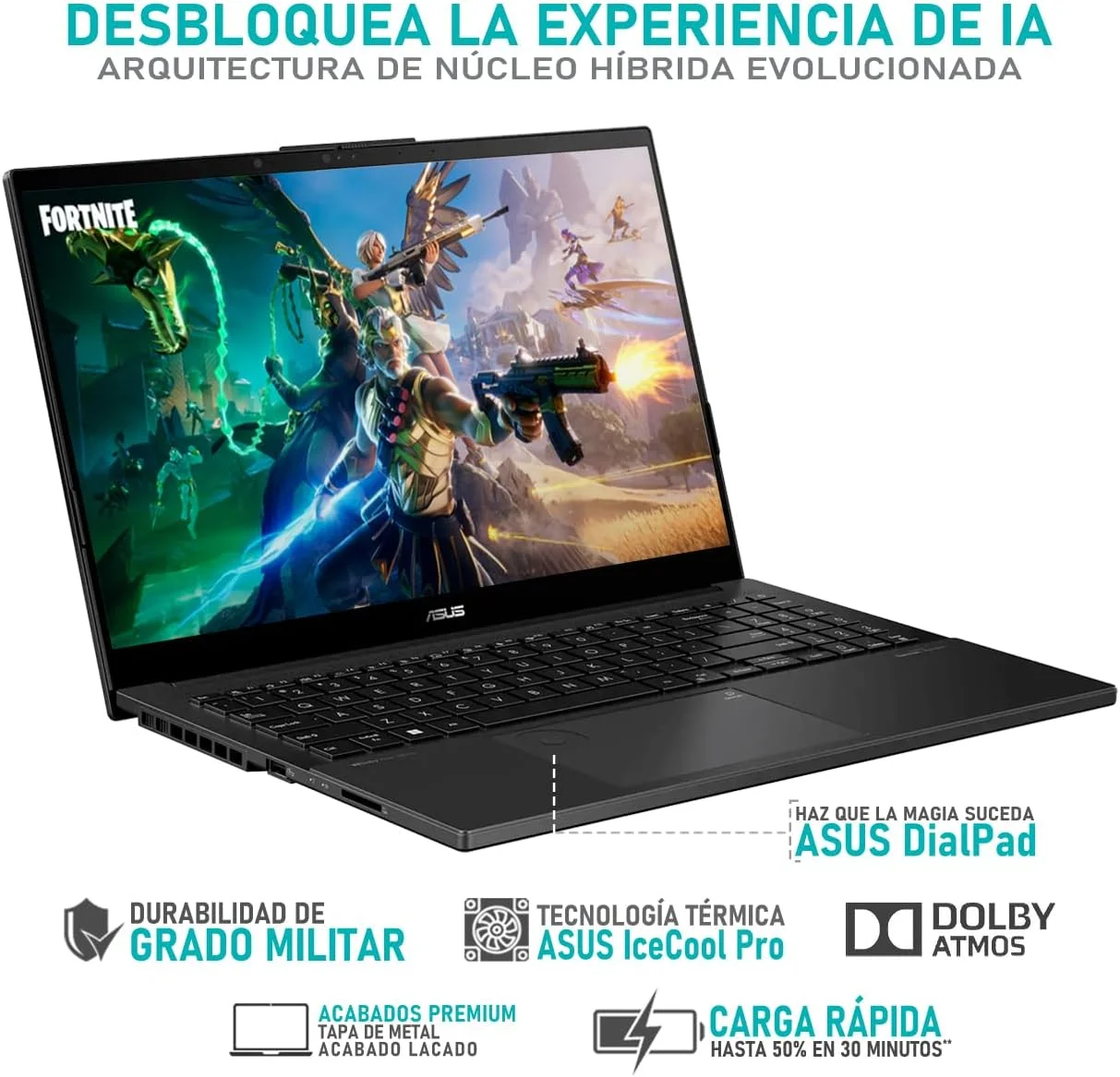 لپ تاپ گیمینگ ایسوس Vivobook Pro 15 NVIDIA GeForce RTX 3050 Intel Core Ultra 7 155H رم 16 گیگابایت SSD 1 ترابایت OLED 15.6 اینچ ویندوز 11 صفحه کلید انگلیسی لپ تاپ گیمینگ ایسوس Vivobook Pro 15 NVIDIA GeForce RTX 3050 Intel Core Ultra 7 155H رم 16 گیگابایت SSD 1 ترابایت OLED 15.6 اینچ ویندوز 11 صفحه کلید انگلیسی