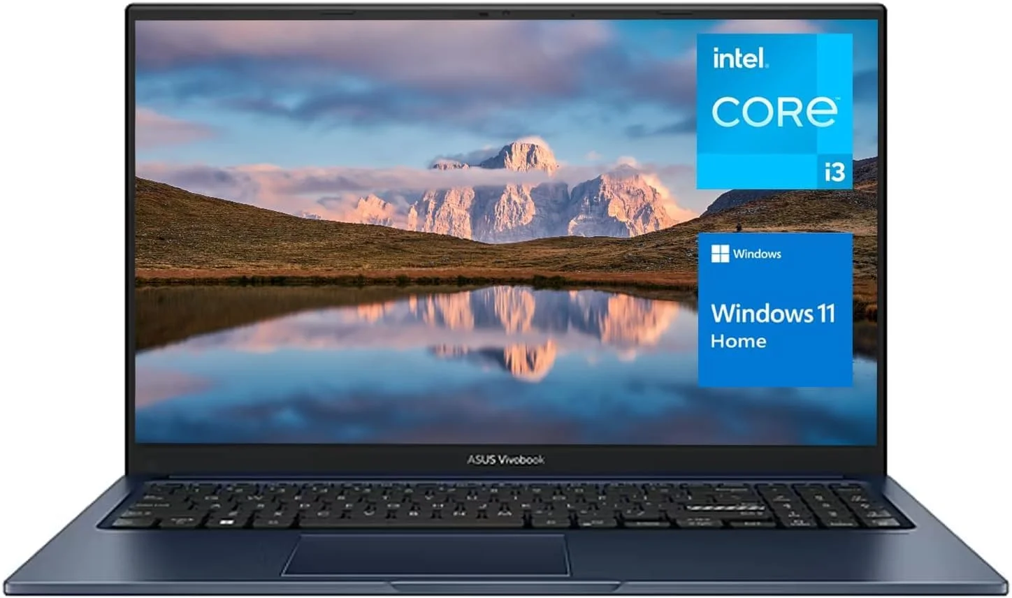 لپ تاپ سبک و باریک ASUS VivoBook 15، صفحه نمایش 15.6 اینچی FHD، پردازنده Intel Core i3-1215U، رم 8 گیگابایتی DDR4، حافظه SSD 512 گیگابایتی PCIe، ویندوز 11 Home S Mode، آبی آرام، F1504ZA-AS34 لپ تاپ سبک و باریک ASUS VivoBook 15، صفحه نمایش 15.6 اینچی FHD، پردازنده Intel Core i3-1215U، رم 8 گیگابایتی DDR4، حافظه SSD 512 گیگابایتی PCIe، ویندوز 11 Home S Mode، آبی آرام، F1504ZA-AS34