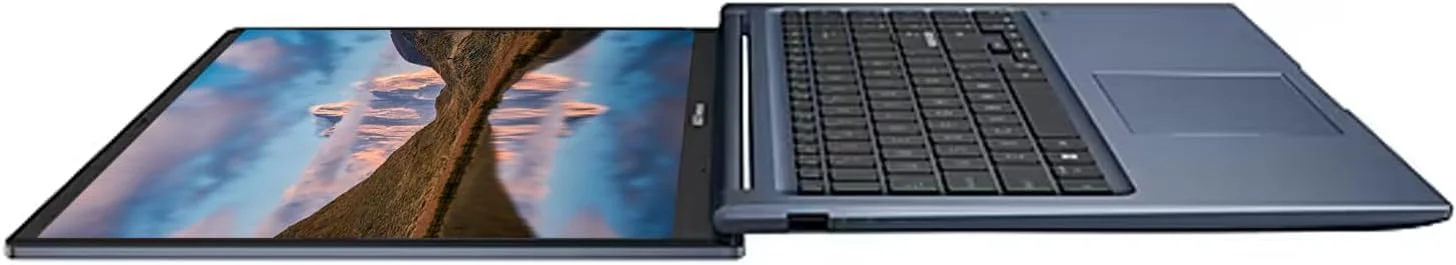 لپ تاپ سبک و باریک ASUS VivoBook 15، صفحه نمایش 15.6 اینچی FHD، پردازنده Intel Core i3-1215U، رم 8 گیگابایتی DDR4، حافظه SSD 512 گیگابایتی PCIe، ویندوز 11 Home S Mode، آبی آرام، F1504ZA-AS34 لپ تاپ سبک و باریک ASUS VivoBook 15، صفحه نمایش 15.6 اینچی FHD، پردازنده Intel Core i3-1215U، رم 8 گیگابایتی DDR4، حافظه SSD 512 گیگابایتی PCIe، ویندوز 11 Home S Mode، آبی آرام، F1504ZA-AS34