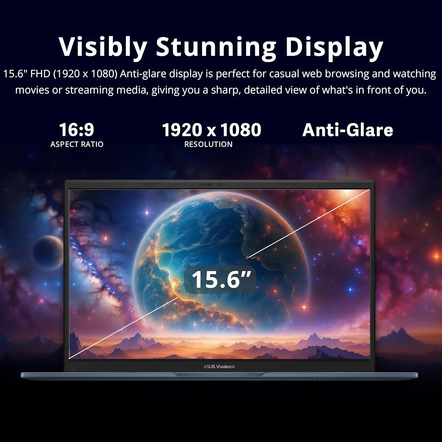 لپ تاپ 15.6 اینچی ASUS Vivobook FHD، پردازنده Intel i5-1235U، رم 40 گیگابایتی DDR4، حافظه 2.16 ترابایتی (2 ترابایت SSD + مجموعه داک استیشن 160 گیگابایتی)، گرافیک Intel Iris Xe، صفحه کلید عددی، WiFi 5، ویندوز 11 پرو، آبی آرام لپ تاپ 15.6 اینچی ASUS Vivobook FHD، پردازنده Intel i5-1235U، رم 40 گیگابایتی DDR4، حافظه 2.16 ترابایتی (2 ترابایت SSD + مجموعه داک استیشن 160 گیگابایتی)، گرافیک Intel Iris Xe، صفحه کلید عددی، WiFi 5، ویندوز 11 پرو، آبی آرام