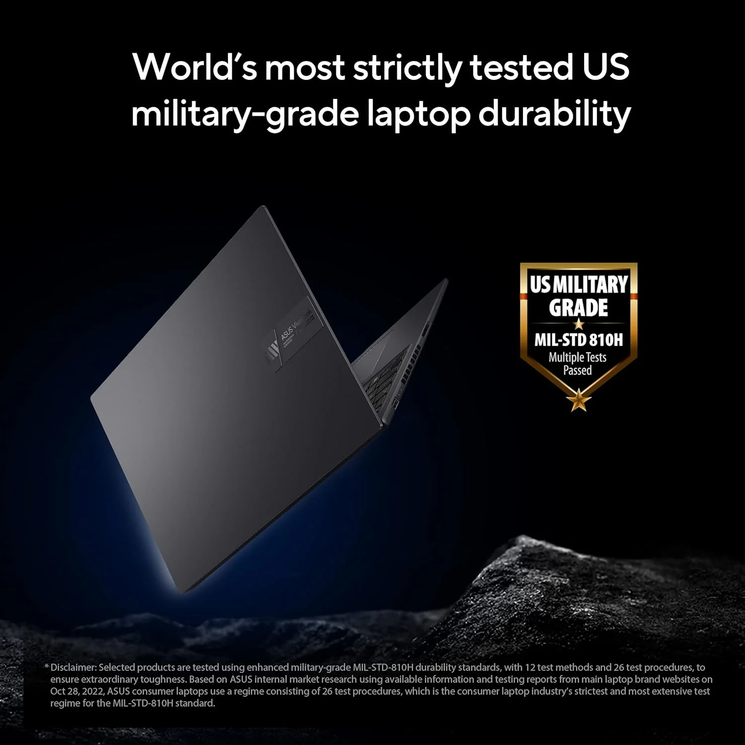 لپ تاپ ASUS Vivobook 16X مدل 2023، صفحه نمایش 16 اینچی WUXGA، پردازنده Intel Core i9-13900H، کارت گرافیک NVIDIA Geforce RTX 4050، رم 16 گیگابایتی، حافظه SSD 1 ترابایتی، ویندوز 11 هوم، مشکی Indie، K3605VU-AS96