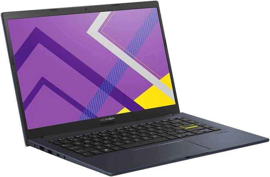 لپ تاپ 14 اینچی فول اچ دی ایسوس VivoBook M413IA (AMD Ryzen 7-4700U، رم 8 گیگابایتی، SSD 512 گیگابایتی، Wi-Fi 6، ویندوز 10)، مشکی