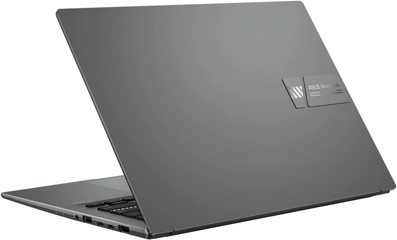 لپ تاپ 14.5 اینچی OLED ایسوس VivoBook پلتفرم Intel Evo - نسل دوازدهم Core i7-12700H، صفحه نمایش 2880 x 1800 با نرخ 120 هرتز - 12 گیگابایت رم DDR4، 512 گیگابایت PCIe® NVMe™ M.2 4.0 SSD، ویندوز 11 مشکی نیمه شب لپ تاپ 14.5 اینچی OLED ایسوس VivoBook پلتفرم Intel Evo - نسل دوازدهم Core i7-12700H، صفحه نمایش 2880 x 1800 با نرخ 120 هرتز - 12 گیگابایت رم DDR4، 512 گیگابایت PCIe® NVMe™ M.2 4.0 SSD، ویندوز 11 مشکی نیمه شب