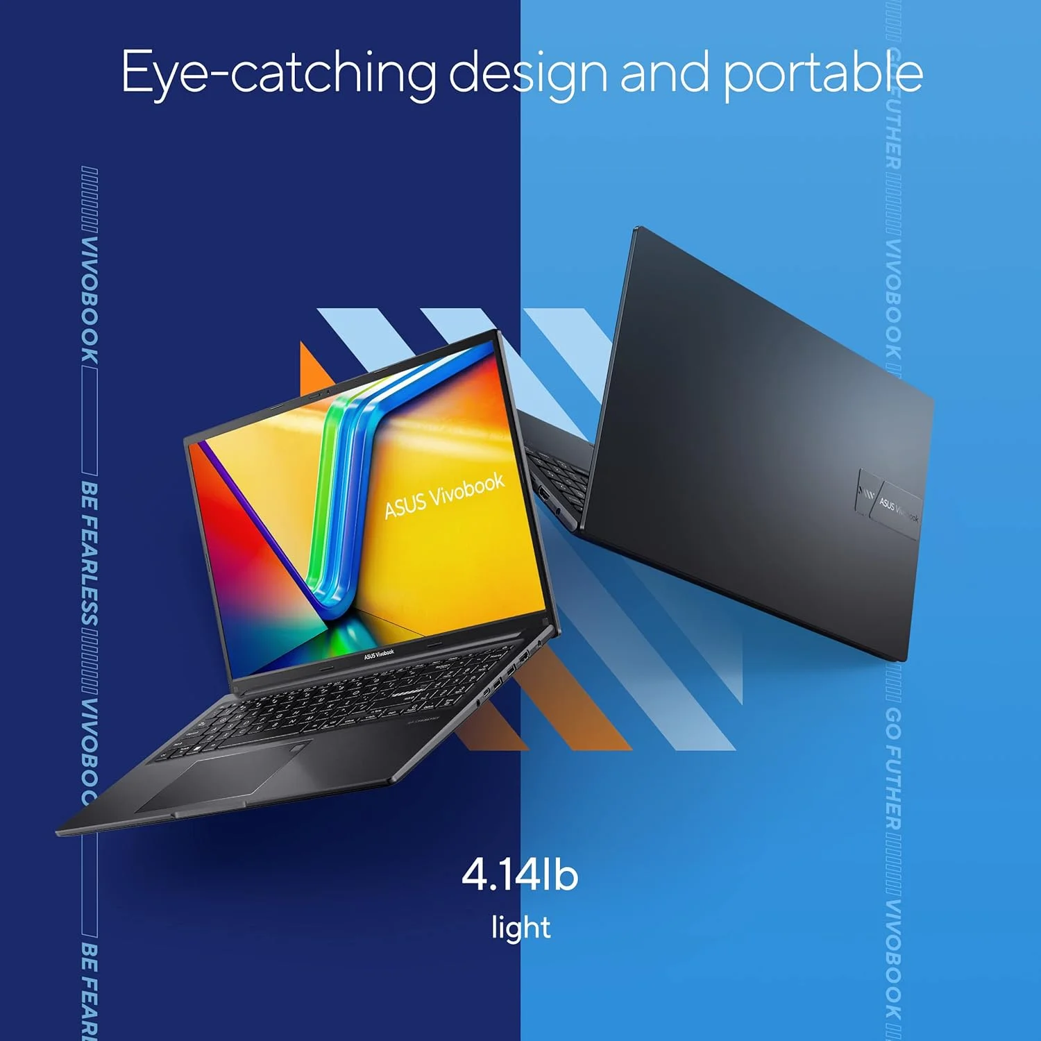 لپ تاپ ASUS Vivobook 16، صفحه نمایش 16 اینچی WUXGA (1920 x 1200) 16:10، پردازنده Intel Core i5-13500H، گرافیک Intel UHD، رم 8 گیگابایتی، SSD 512 گیگابایتی، ویندوز 11 Home، مشکی Indie، F1605VA-DS52