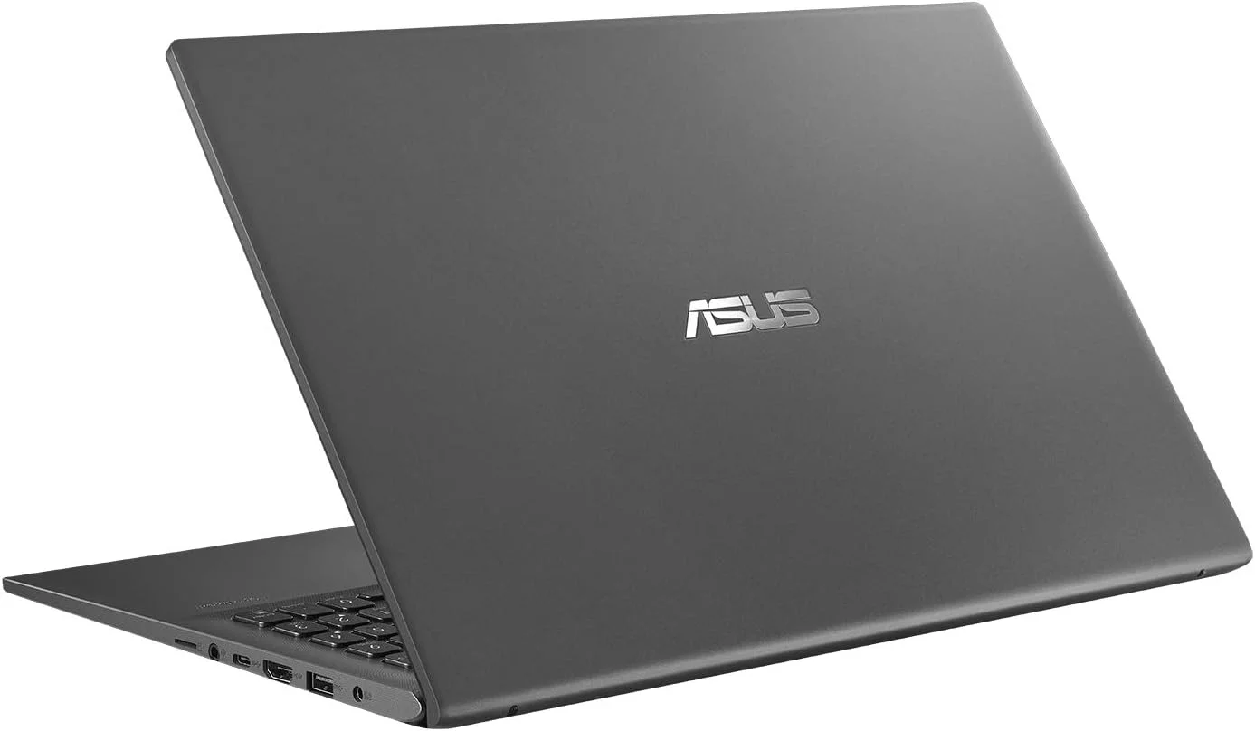 لپ تاپ سبک و باریک ASUS VivoBook F512، صفحه نمایش 15.6 اینچی FHD NanoEdge WideView، AMD R5-3500U، رم 8 گیگابایتی DDR4، حافظه SSD 128 گیگابایتی + هارد دیسک 1 ترابایتی، صفحه کلید با نور پس زمینه، حسگر اثر انگشت، ویندوز 10، خاکستری تخته سنگی، F512DA-EB55 لپ تاپ سبک و باریک ASUS VivoBook F512، صفحه نمایش 15.6 اینچی FHD NanoEdge WideView، AMD R5-3500U، رم 8 گیگابایتی DDR4، حافظه SSD 128 گیگابایتی + هارد دیسک 1 ترابایتی، صفحه کلید با نور پس زمینه، حسگر اثر انگشت، ویندوز 10، خاکستری تخته سنگی، F512DA-EB55
