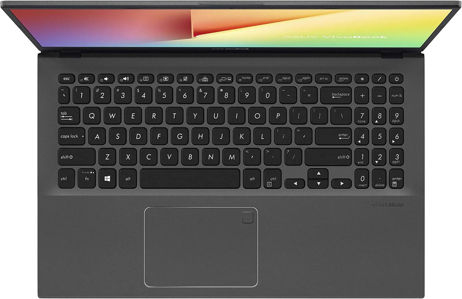 لپ تاپ سبک و باریک ASUS VivoBook F512، صفحه نمایش 15.6 اینچی FHD NanoEdge WideView، AMD R5-3500U، رم 8 گیگابایتی DDR4، حافظه SSD 128 گیگابایتی + هارد دیسک 1 ترابایتی، صفحه کلید با نور پس زمینه، حسگر اثر انگشت، ویندوز 10، خاکستری تخته سنگی، F512DA-EB55 لپ تاپ سبک و باریک ASUS VivoBook F512، صفحه نمایش 15.6 اینچی FHD NanoEdge WideView، AMD R5-3500U، رم 8 گیگابایتی DDR4، حافظه SSD 128 گیگابایتی + هارد دیسک 1 ترابایتی، صفحه کلید با نور پس زمینه، حسگر اثر انگشت، ویندوز 10، خاکستری تخته سنگی، F512DA-EB55