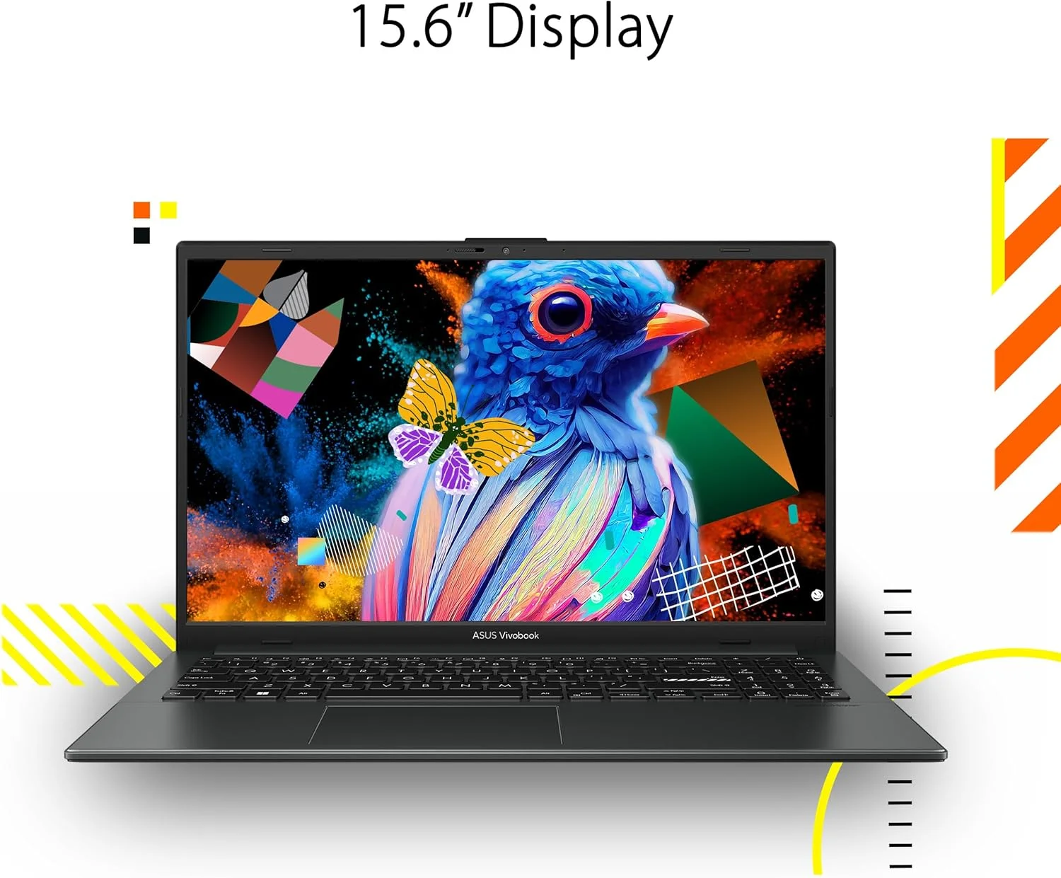 لپ تاپ باریک 15.6 اینچی FHD ایسوس Vivobook Go، پردازنده چهار هسته ای AMD Ryzen 3 7320U، رم 8 گیگابایتی DDR5، حافظه SSD 256 گیگابایتی، ویندوز 11 هوم، شارژ سریع، محافظ وب کم، دوام درجه نظامی، مشکی، E1504FA-AB34 لپ تاپ باریک 15.6 اینچی FHD ایسوس Vivobook Go، پردازنده چهار هسته ای AMD Ryzen 3 7320U، رم 8 گیگابایتی DDR5، حافظه SSD 256 گیگابایتی، ویندوز 11 هوم، شارژ سریع، محافظ وب کم، دوام درجه نظامی، مشکی، E1504FA-AB34