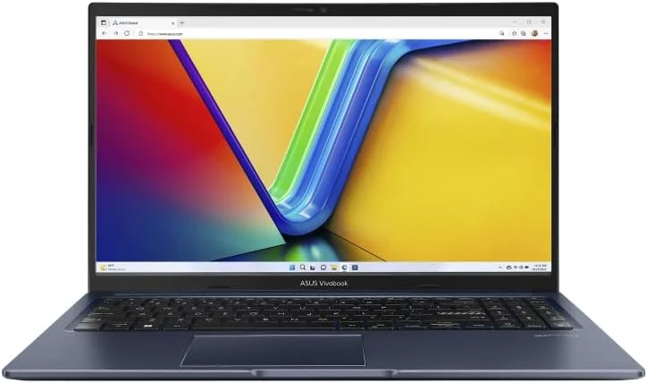 لپ تاپ ایسوس ویووبوک 15 X1502VA-BQ530، صفحه نمایش 15.6 اینچی FHD IPS، پردازنده Intel Core i5-13420H، رم 8 گیگابایتی، حافظه SSD 512 گیگابایتی، گرافیک Intel UHD، کیبورد با نور پس زمینه، Wi-Fi 6E، ویندوز 11، آبی آرام