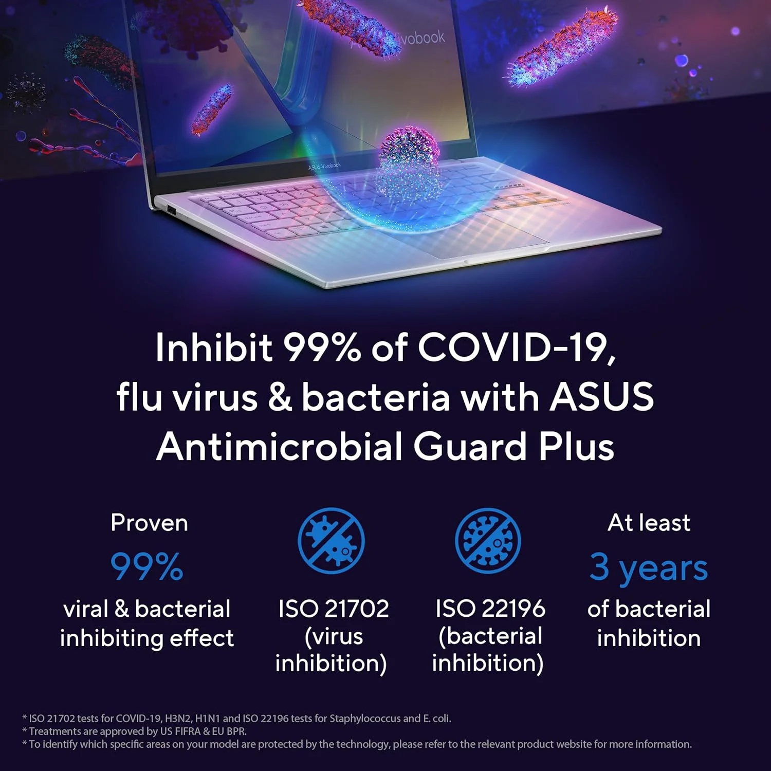 لپ تاپ باریک ASUS Vivobook X1404ZA-NK271W (آبی آرام)، پردازنده i5-1235U، رم 8 گیگابایت، حافظه 512 گیگابایت PCIE G4 SSD، ویندوز 11 هوم، صفحه نمایش 14 اینچی، وب کم HD، حسگر اثر انگشت، کیبورد با نور پس زمینه عربی لپ تاپ باریک ASUS Vivobook X1404ZA-NK271W (آبی آرام)، پردازنده i5-1235U، رم 8 گیگابایت، حافظه 512 گیگابایت PCIE G4 SSD، ویندوز 11 هوم، صفحه نمایش 14 اینچی، وب کم HD، حسگر اثر انگشت، کیبورد با نور پس زمینه عربی