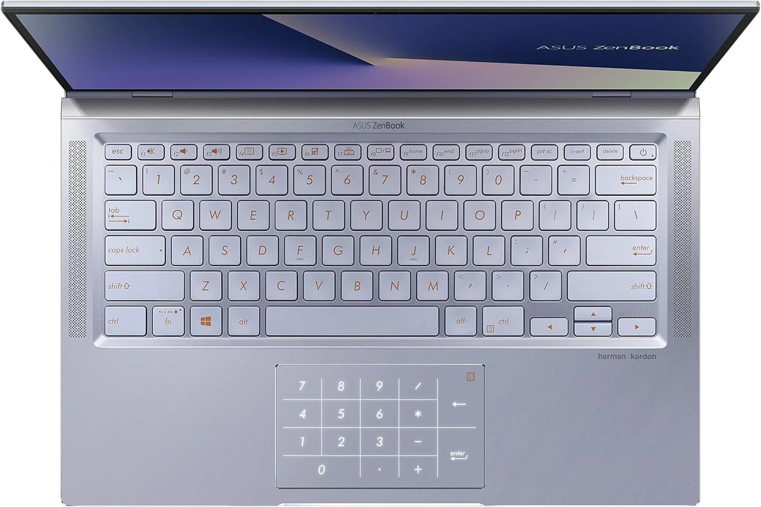 اولترابوک ایسوس Zenbook 14 UX431FL-AN057T (آبی آرمانشهری) - Intel i5-10210U 1.6 GHz، رم 8 گیگابایت، SSD 512 گیگابایت، Nvidia GeForce MX250 2GB، 14 اینچ، ویندوز 10، صفحه کلید انگلیسی-عربی اولترابوک ایسوس Zenbook 14 UX431FL-AN057T (آبی آرمانشهری) - Intel i5-10210U 1.6 GHz، رم 8 گیگابایت، SSD 512 گیگابایت، Nvidia GeForce MX250 2GB، 14 اینچ، ویندوز 10، صفحه کلید انگلیسی-عربی
