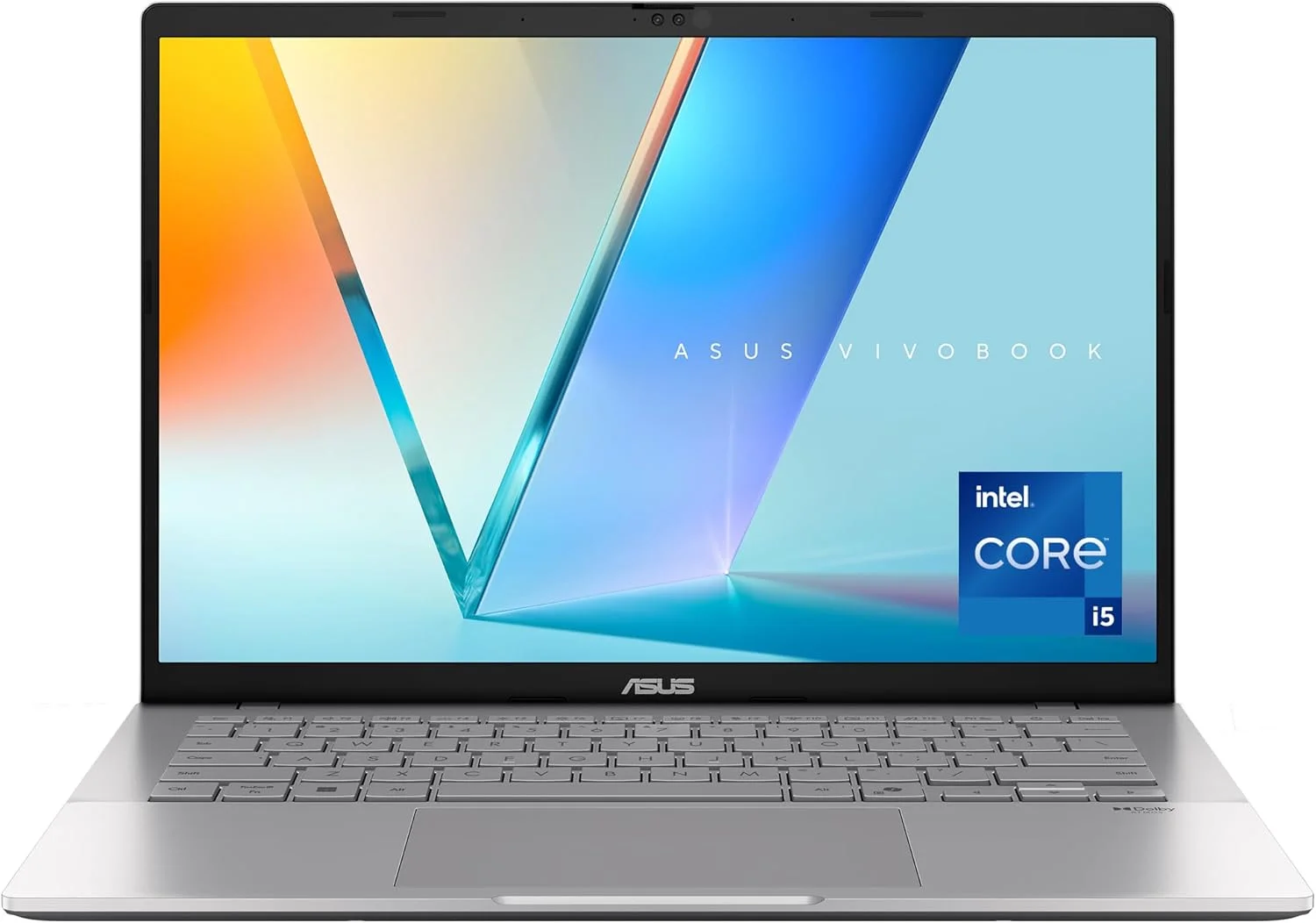 لپ تاپ ASUS Vivobook S14، پردازنده Intel Core i5-13420H، رم 16 گیگابایتی، حافظه SSD 512 گیگابایتی، صفحه نمایش 14.0 اینچی WUXGA، ویندوز 11، نقره ای خنک [S3407VA-LY031W]