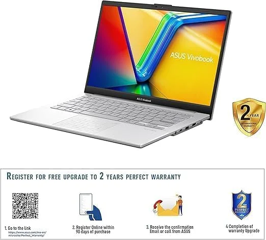 لپ تاپ 16 اینچی Asus VivoBook با رزولوشن WUXGA (1920x1200)، پردازنده Core™ i9-13900H (تا 5.4 گیگاهرتز)، 16 گیگابایت رم DDR4، 1 ترابایت حافظه SSD PCIEG3 NVME، ویندوز 11 هوم، نقره ای خنک - F1605VA-WS96 (بدون ارتقا) لپ تاپ 16 اینچی Asus VivoBook با رزولوشن WUXGA (1920x1200)، پردازنده Core™ i9-13900H (تا 5.4 گیگاهرتز)، 16 گیگابایت رم DDR4، 1 ترابایت حافظه SSD PCIEG3 NVME، ویندوز 11 هوم، نقره ای خنک - F1605VA-WS96 (بدون ارتقا)