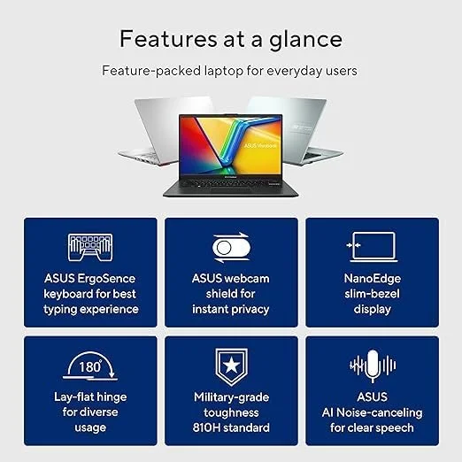لپ تاپ 16 اینچی Asus VivoBook با رزولوشن WUXGA (1920x1200)، پردازنده Core™ i9-13900H (تا 5.4 گیگاهرتز)، 16 گیگابایت رم DDR4، 1 ترابایت حافظه SSD PCIEG3 NVME، ویندوز 11 هوم، نقره ای خنک - F1605VA-WS96 (بدون ارتقا) لپ تاپ 16 اینچی Asus VivoBook با رزولوشن WUXGA (1920x1200)، پردازنده Core™ i9-13900H (تا 5.4 گیگاهرتز)، 16 گیگابایت رم DDR4، 1 ترابایت حافظه SSD PCIEG3 NVME، ویندوز 11 هوم، نقره ای خنک - F1605VA-WS96 (بدون ارتقا)