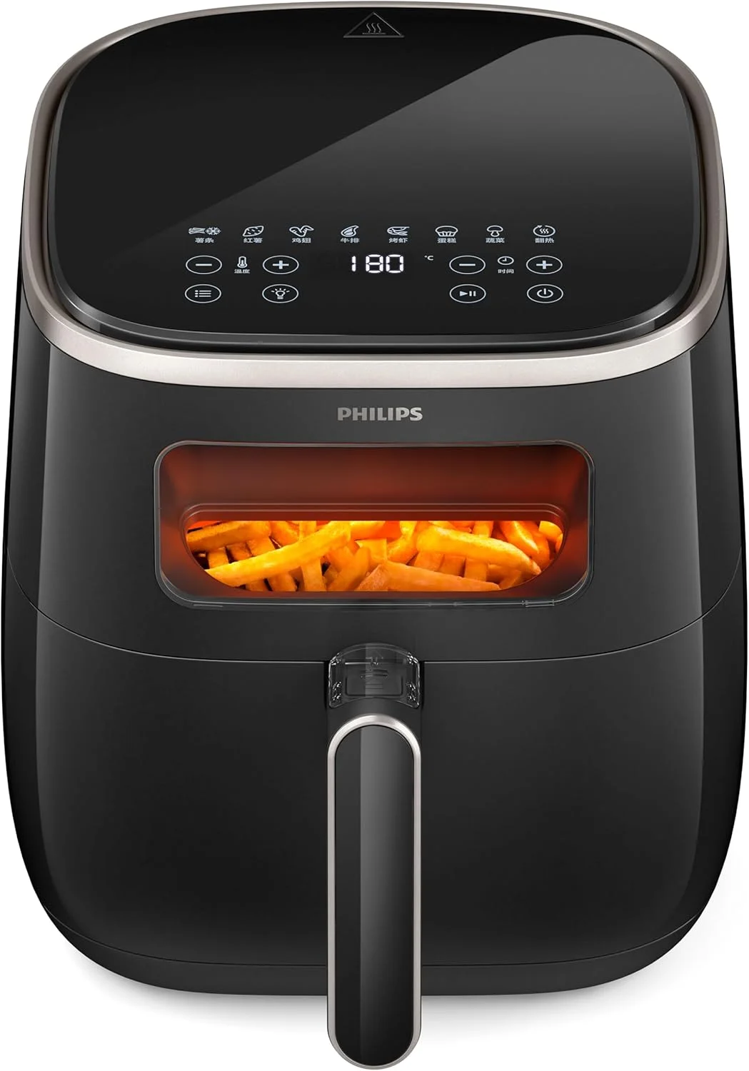 سرخ کن فیلیپس سری 3000 XL - پنجره دیجیتال، 5.6 لیتر، فناوری RapidAir، پنجره پخت شفاف - HD9257/80 سرخ کن فیلیپس سری 3000 XL - پنجره دیجیتال، 5.6 لیتر، فناوری RapidAir، پنجره پخت شفاف - HD9257/80