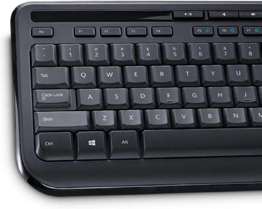 صفحه کلید Microsoft Wired Desktop 600 برای کسب و کار - مشکی