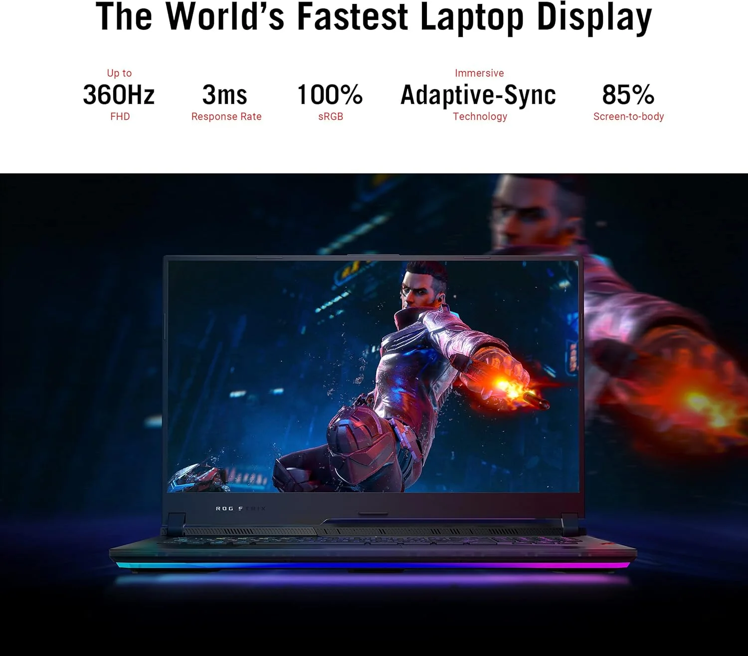 لپ تاپ گیمینگ ایسوس ROG Strix Scar 17، صفحه نمایش 17.3 اینچی 360 هرتز FHD IPS، پردازنده AMD Ryzen 9 5900HX، رم 64 گیگابایتی DDR4، حافظه SSD 1 ترابایتی، کارت گرافیک NVIDIA GeForce RTX 3080، کیبورد اپتی-مکانیکال RGB با نورپردازی مجزا برای هر کلید، ویندوز 10 پرو لپ تاپ گیمینگ ایسوس ROG Strix Scar 17، صفحه نمایش 17.3 اینچی 360 هرتز FHD IPS، پردازنده AMD Ryzen 9 5900HX، رم 64 گیگابایتی DDR4، حافظه SSD 1 ترابایتی، کارت گرافیک NVIDIA GeForce RTX 3080، کیبورد اپتی-مکانیکال RGB با نورپردازی مجزا برای هر کلید، ویندوز 10 پرو