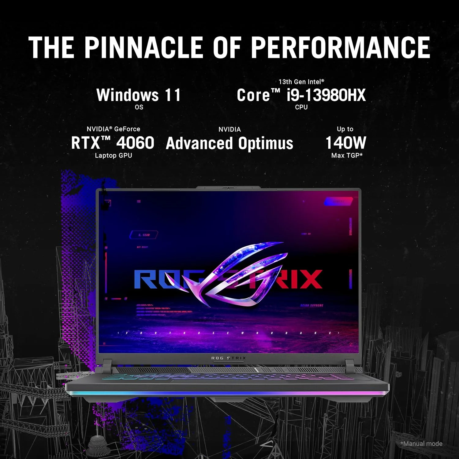لپ تاپ گیمینگ ایسوس ROG Strix G16 G614JV، صفحه نمایش 16 اینچی 2K FHD+ IPS 165 هرتز، پردازنده Intel Core i9-13980HX، رم 16 گیگابایتی، SSD 1 ترابایتی، کارت گرافیک GeForce RTX 4060 8GB، نور پس زمینه انگلیسی، ویندوز 11، خاکستری کسوفی لپ تاپ گیمینگ ایسوس ROG Strix G16 G614JV، صفحه نمایش 16 اینچی 2K FHD+ IPS 165 هرتز، پردازنده Intel Core i9-13980HX، رم 16 گیگابایتی، SSD 1 ترابایتی، کارت گرافیک GeForce RTX 4060 8GB، نور پس زمینه انگلیسی، ویندوز 11، خاکستری کسوفی