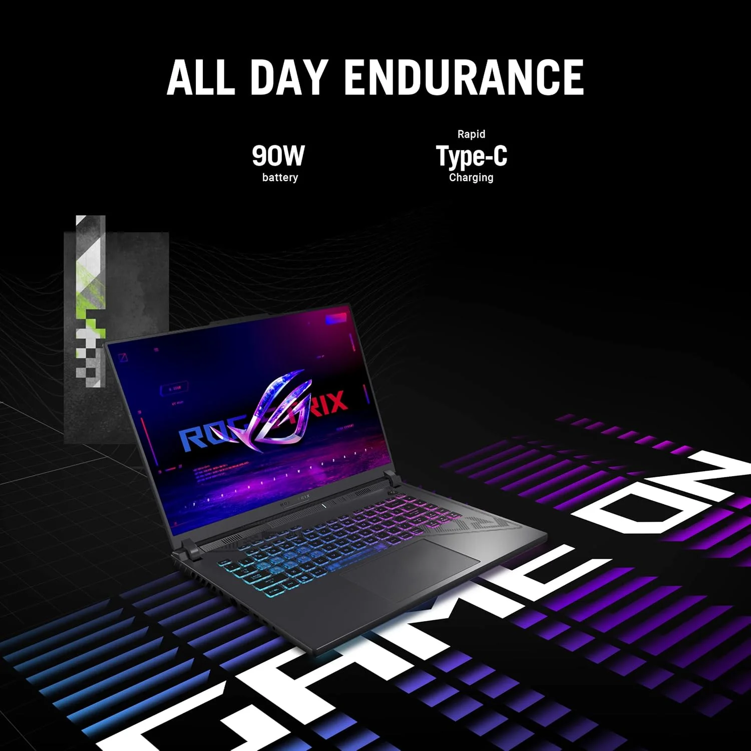 لپ تاپ گیمینگ ایسوس ROG Strix G16، نمایشگر 16 اینچی 165 هرتز FHD IPS، پردازنده Intel Core i7-13650HX، رم 16 گیگابایتی DDR5، حافظه SSD 1 ترابایتی، کارت گرافیک NVIDIA GeForce RTX 4060، Wi-Fi 6E، کیبورد انگلیسی، ویندوز 11 هوم لپ تاپ گیمینگ ایسوس ROG Strix G16، نمایشگر 16 اینچی 165 هرتز FHD IPS، پردازنده Intel Core i7-13650HX، رم 16 گیگابایتی DDR5، حافظه SSD 1 ترابایتی، کارت گرافیک NVIDIA GeForce RTX 4060، Wi-Fi 6E، کیبورد انگلیسی، ویندوز 11 هوم