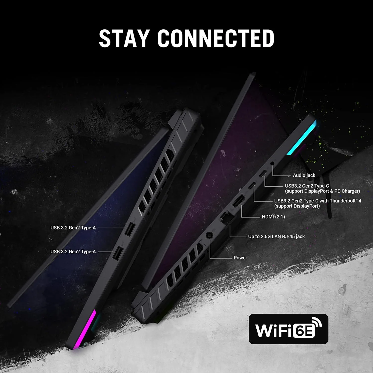 لپ تاپ گیمینگ ایسوس ROG Strix G16، نمایشگر 16 اینچی 165 هرتز FHD IPS، پردازنده Intel Core i7-13650HX، رم 16 گیگابایتی DDR5، حافظه SSD 1 ترابایتی، کارت گرافیک NVIDIA GeForce RTX 4060، Wi-Fi 6E، کیبورد انگلیسی، ویندوز 11 هوم لپ تاپ گیمینگ ایسوس ROG Strix G16، نمایشگر 16 اینچی 165 هرتز FHD IPS، پردازنده Intel Core i7-13650HX، رم 16 گیگابایتی DDR5، حافظه SSD 1 ترابایتی، کارت گرافیک NVIDIA GeForce RTX 4060، Wi-Fi 6E، کیبورد انگلیسی، ویندوز 11 هوم