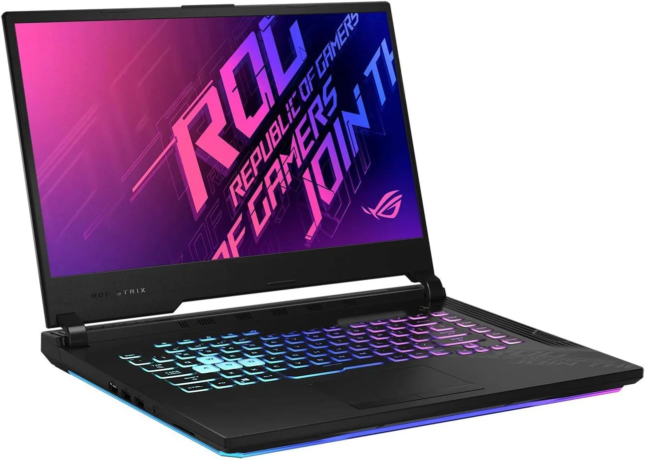 لپ تاپ گیمینگ و سرگرمی ایسوس ROG Strix G15 G512LW (پردازنده Intel i7-10750H 6 هسته ای، 16 گیگابایت رم، 2 ترابایت SSD m.2 SATA، کارت گرافیک NVIDIA RTX 2070، صفحه نمایش 15.6 اینچی Full HD (1920x1080)، WiFi، بلوتوث، ویندوز 10 هوم) به همراه هاب USB