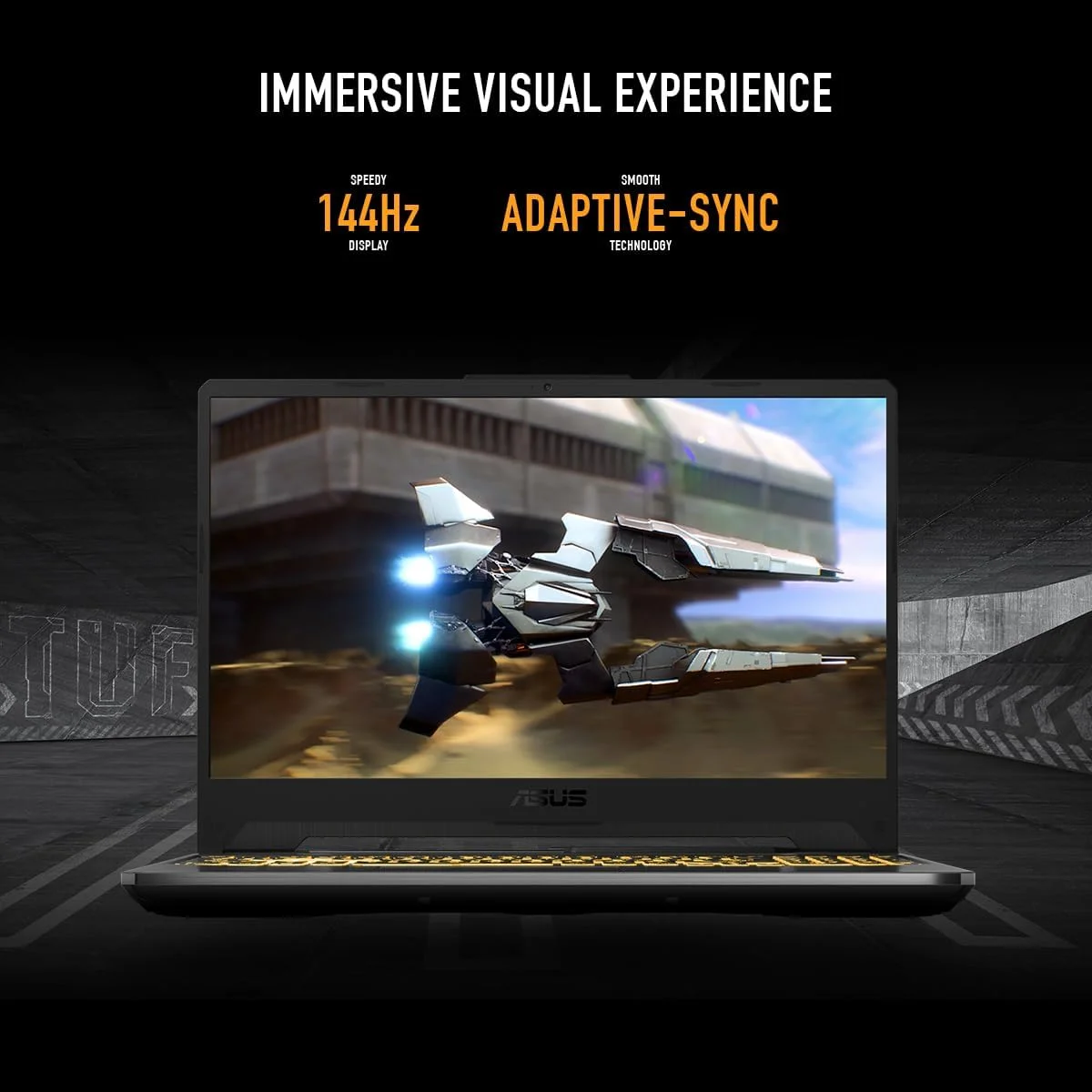 لپ تاپ گیمینگ ایسوس TUF Gaming A15 FA506NCR-HN007W، AMD Ryzen™ 7 7435HS، NVIDIA® GeForce RTX™ 3050، حافظه گرافیکی 4 گیگابایت، 8 گیگابایت، 512 گیگابایت، 15.6 اینچ، ویندوز هوم، کیبورد انگلیسی-عربی، مشکی گرافیت، دوشاخه برق 2 پین
