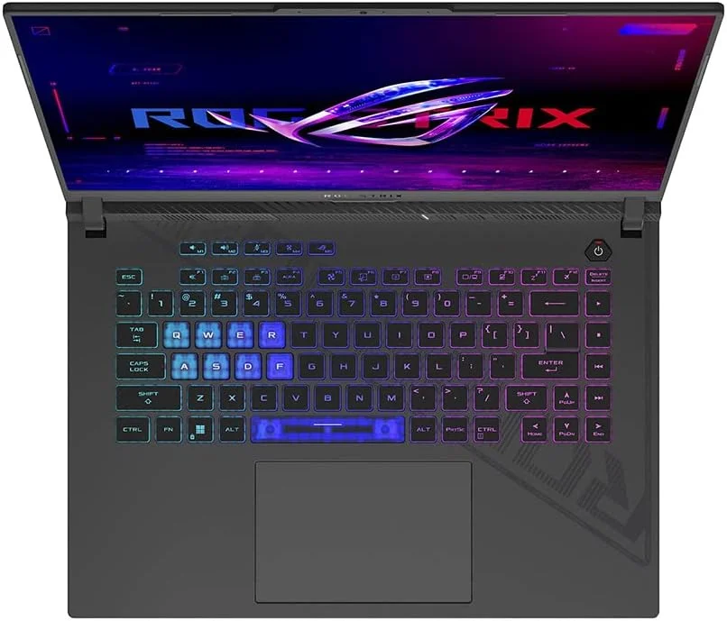 لپ تاپ گیمینگ ایسوس ROG Strix G16 G614JV با صفحه نمایش 16 اینچی WUXGA 165 هرتز (پردازنده Intel i7-13650H، کارت گرافیک NVIDIA GeForce RTX 4060، رم 16 گیگابایتی، حافظه SSD 1 ترابایتی، ویندوز 11، باتری 90 وات ساعت) لپ تاپ گیمینگ ایسوس ROG Strix G16 G614JV با صفحه نمایش 16 اینچی WUXGA 165 هرتز (پردازنده Intel i7-13650H، کارت گرافیک NVIDIA GeForce RTX 4060، رم 16 گیگابایتی، حافظه SSD 1 ترابایتی، ویندوز 11، باتری 90 وات ساعت)