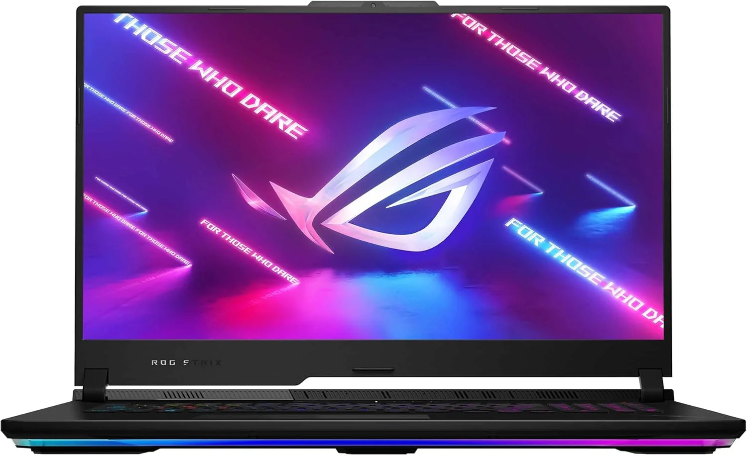 لپ تاپ گیمینگ ایسوس ROG Strix SCAR 17 G733PZ-LL048W مشکی مات، R9 7945HX، 32 گیگابایت رم، 1 ترابایت SSD پرسرعت، NV RTX4080، ویندوز 11 هوم، صفحه نمایش 17.3 اینچ WQHD (2560 x 1440) 16:9، 240 هرتز، وب کم HD، کیبورد RGB انگلیسی-عربی